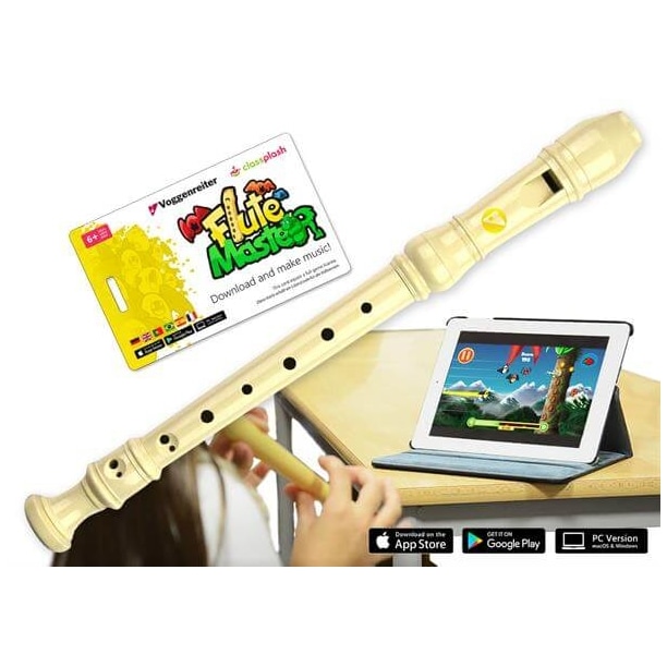 Voggenreiter - Voggenreiter Flute Master - Kunststoff Blockflöte - Barocke Griffweise