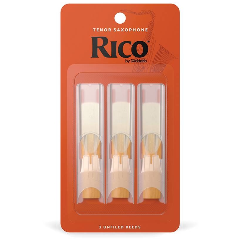 D’Addario Woodwinds - D’Addario Woodwinds Rico - Tenor Saxophone 3,0 - 3er Pack