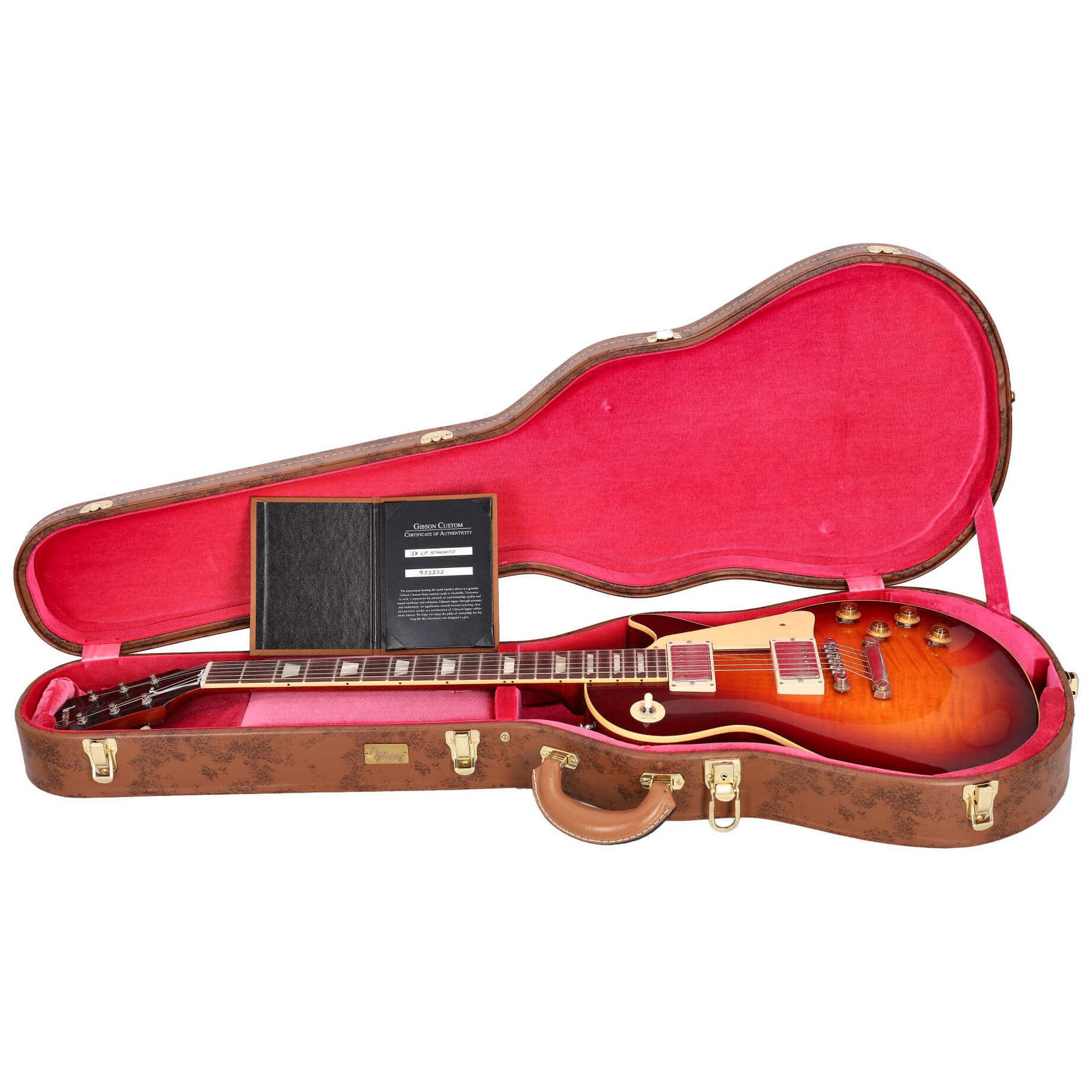 Gibson 1959 Les Paul Standard Bourbon Burst VOS Session Select #1 14