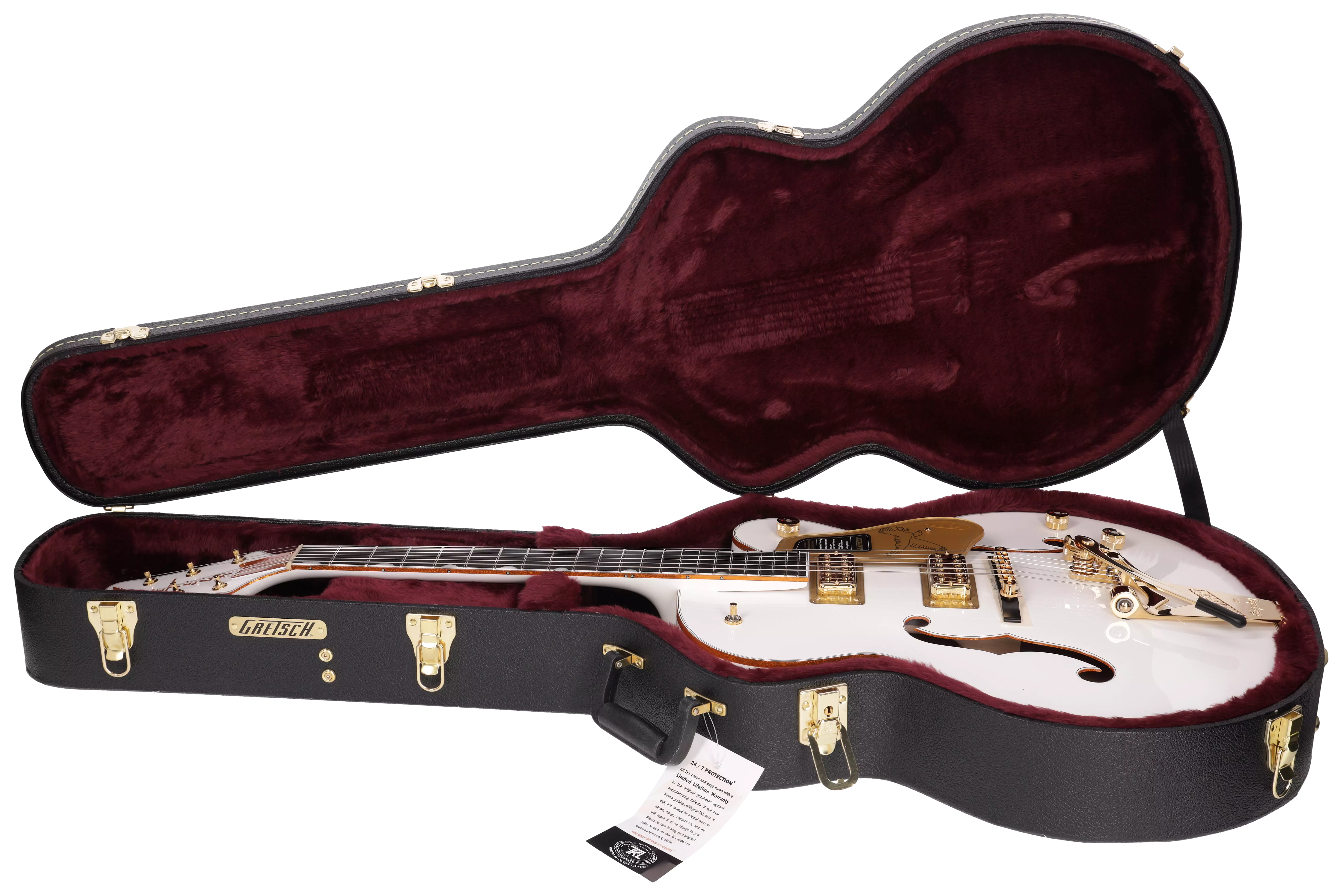 Gretsch Falcon Hollow Body Bigsby EB White #2 16