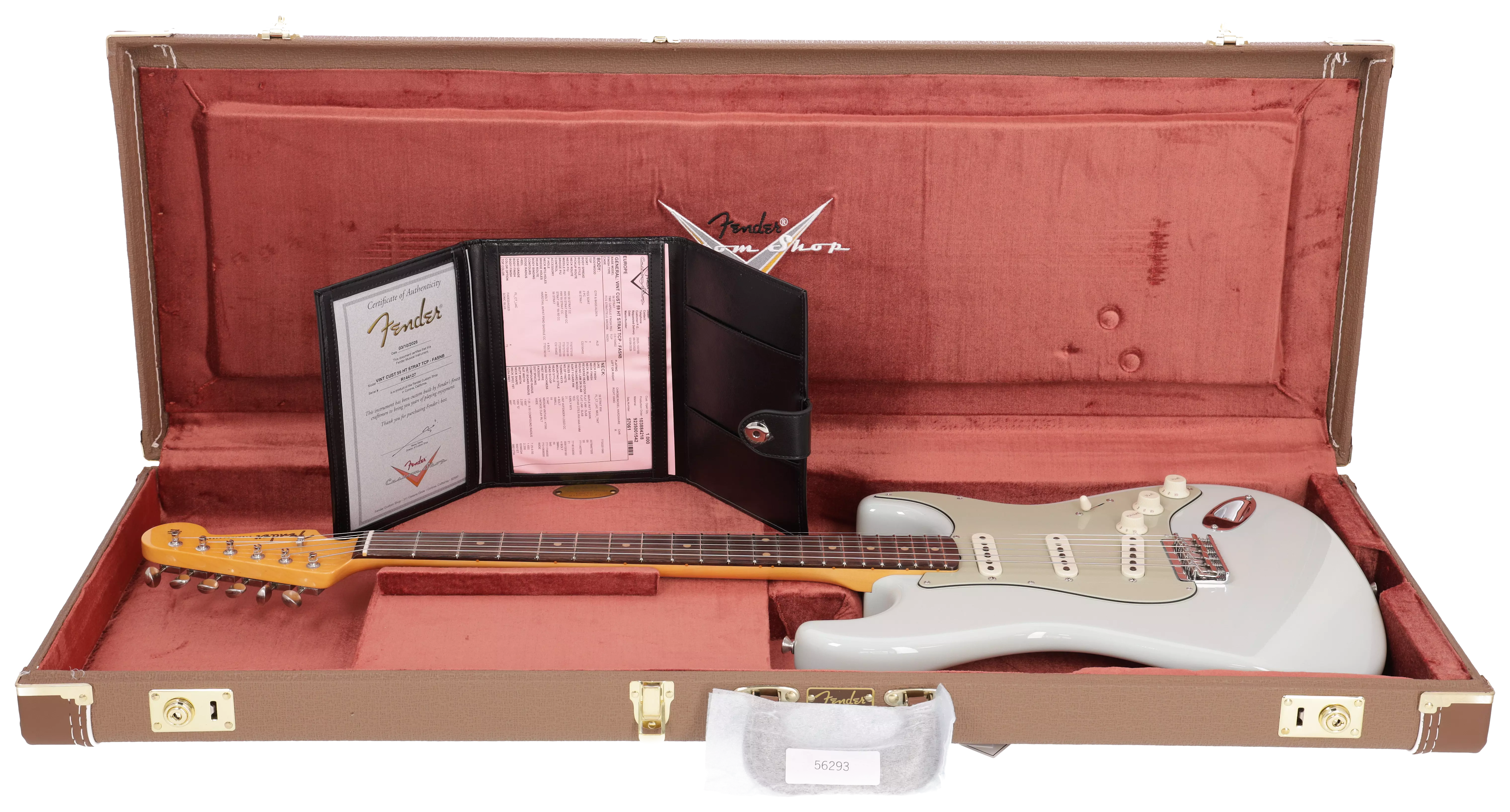 Fender Vintage Custom 59 Hardtail Stratocaster FASB #1 17