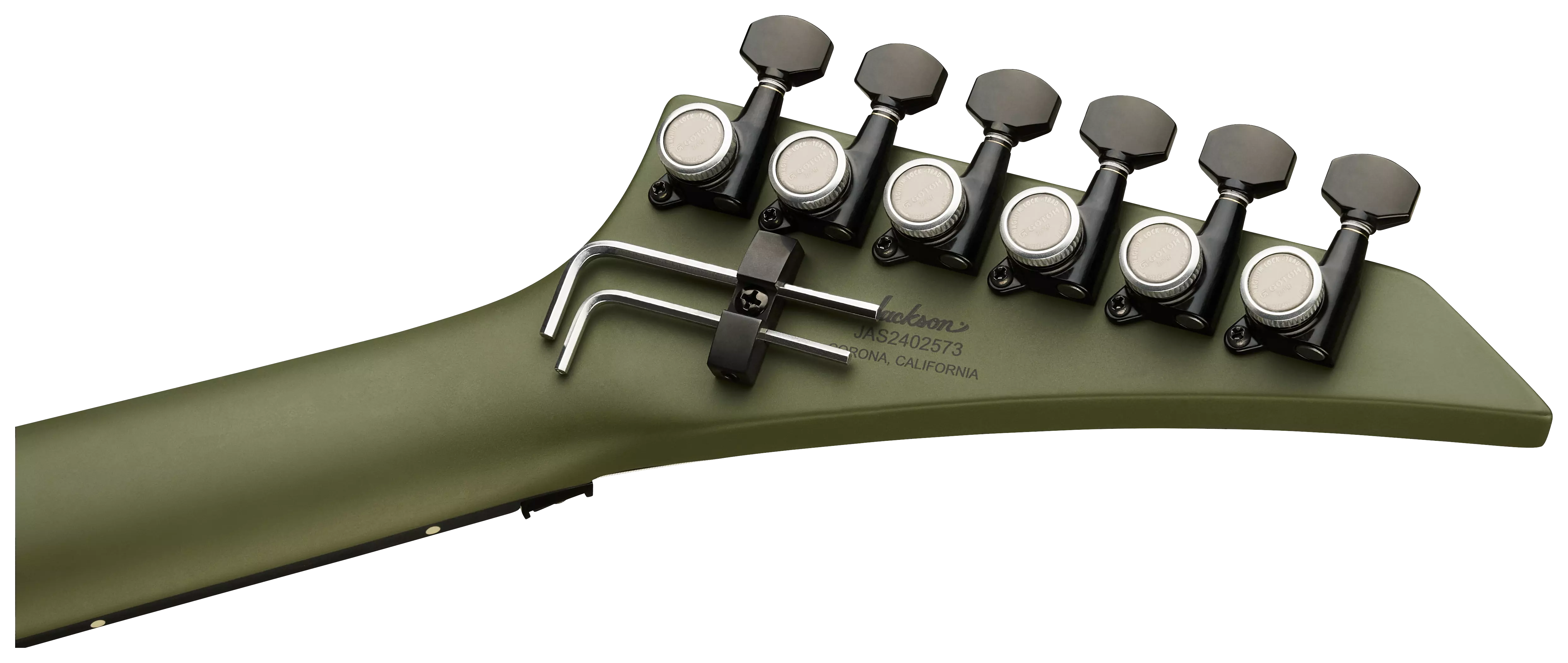 Jackson American Series Rhodes RR24 EB Matte Army Drab 5
