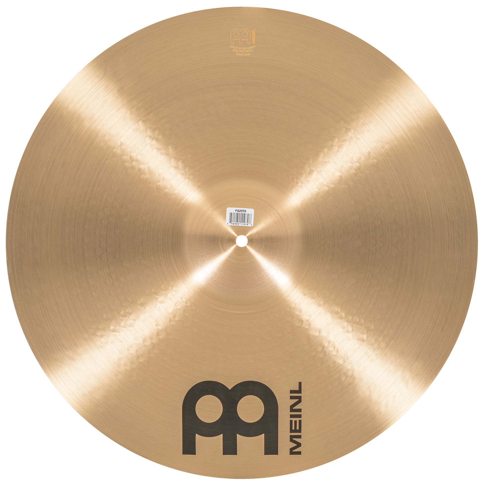 Meinl Cymbals PA20TR - 20" Pure Alloy Thin Ride 5