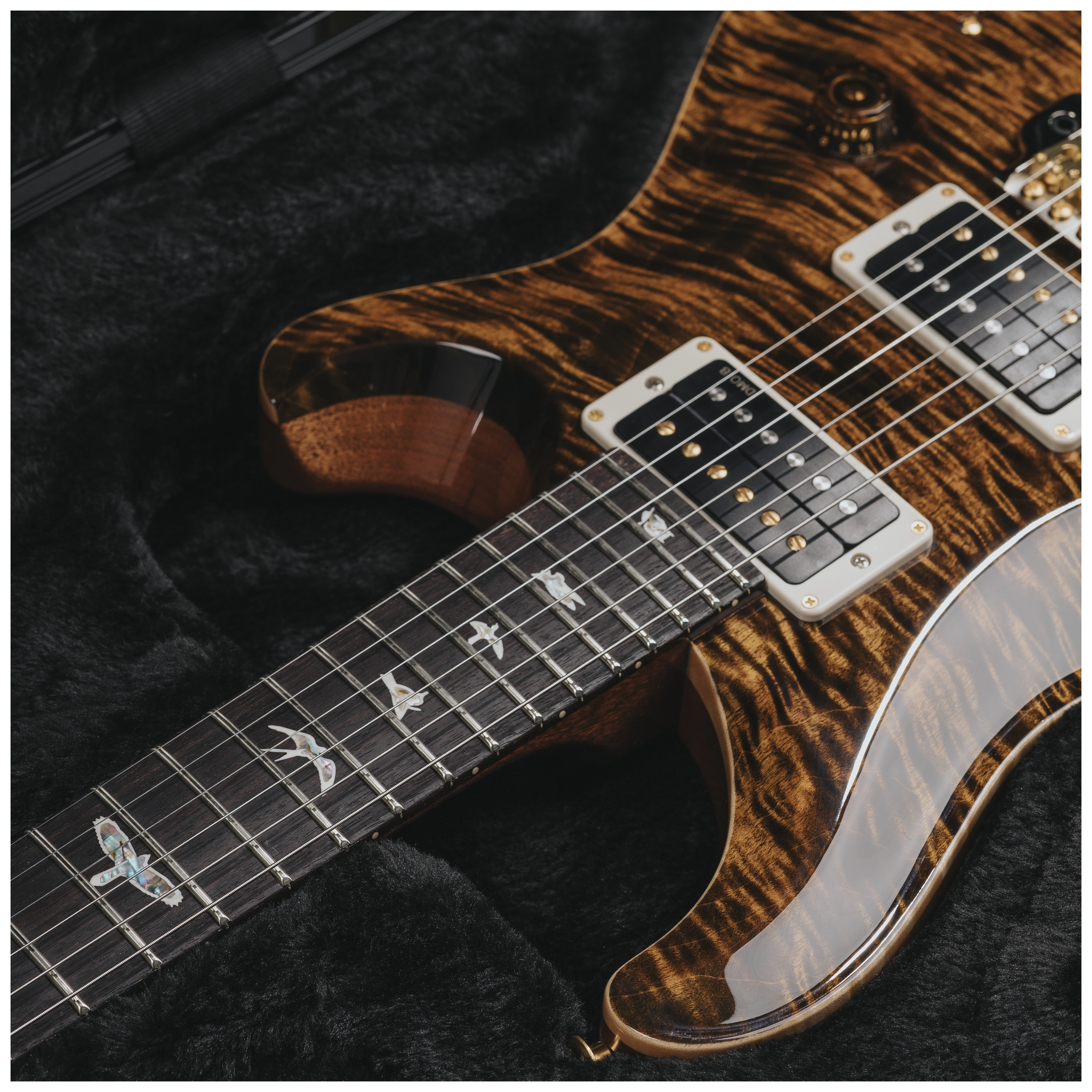 PRS Custom 24 Tiger Eye 10 Top #1 34