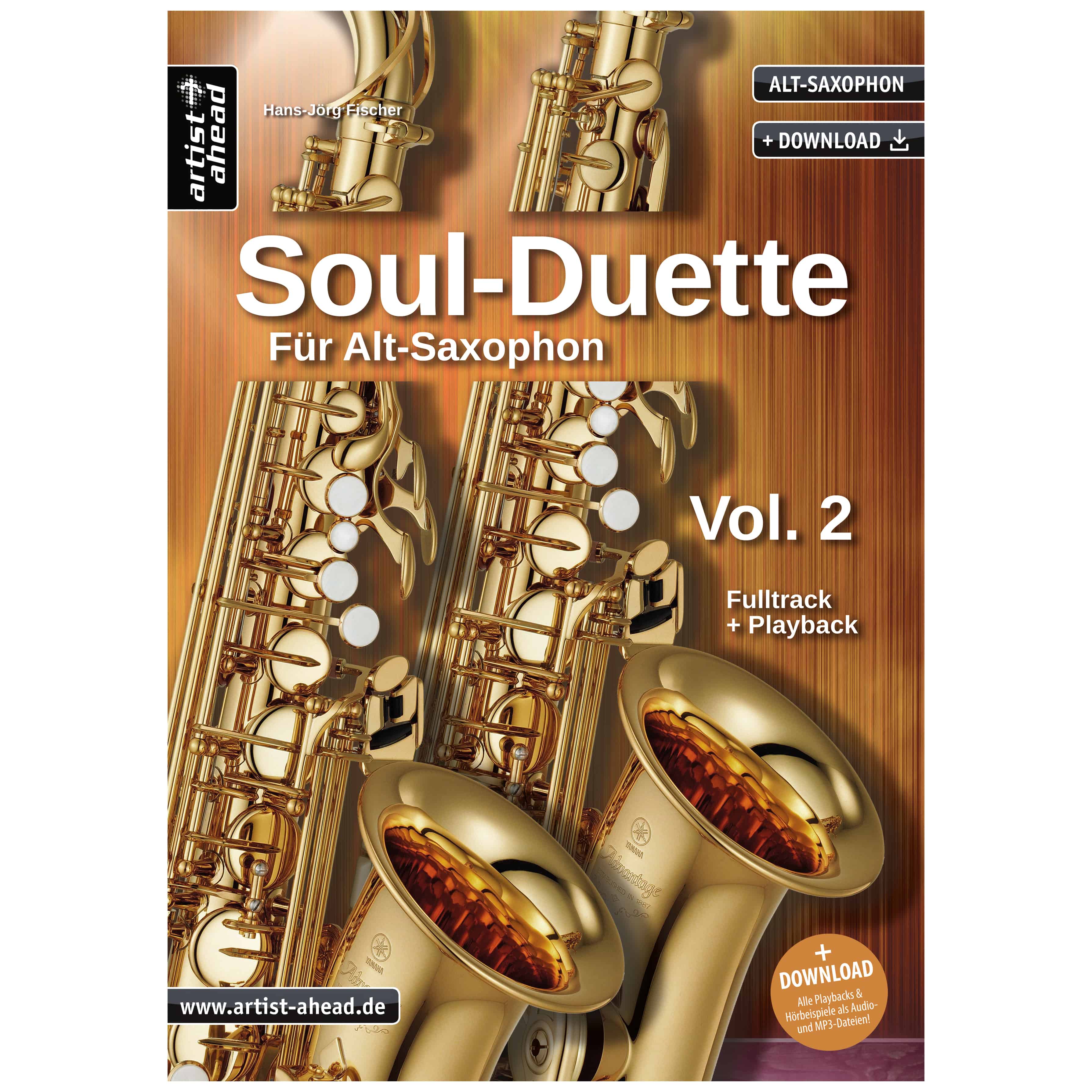 Artist Ahead Soul Duette für Altsaxophon - Vol. 2 - Hans-Jörg Fischer