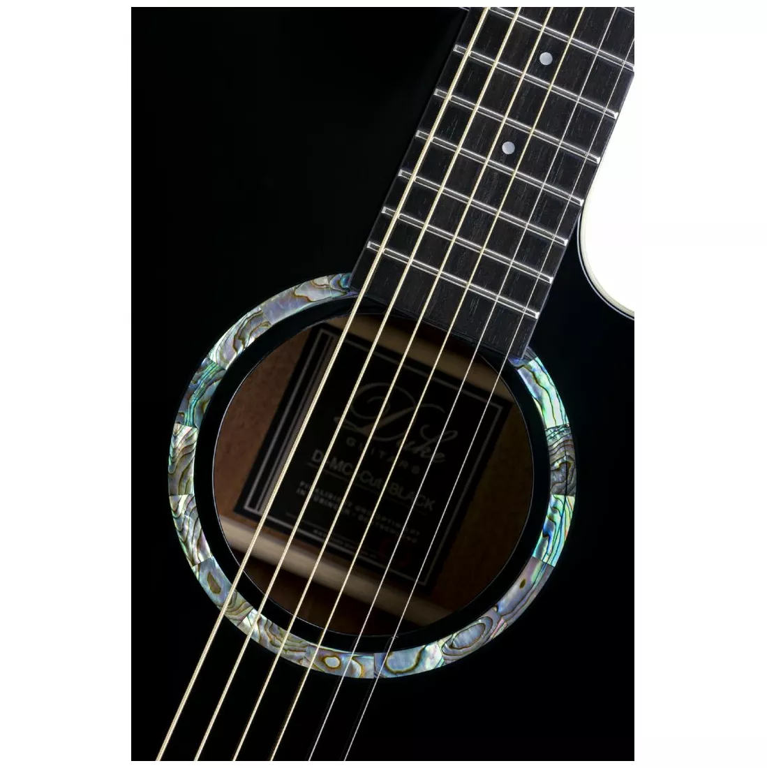 Duke Guitars D-MC-Cut Black 5