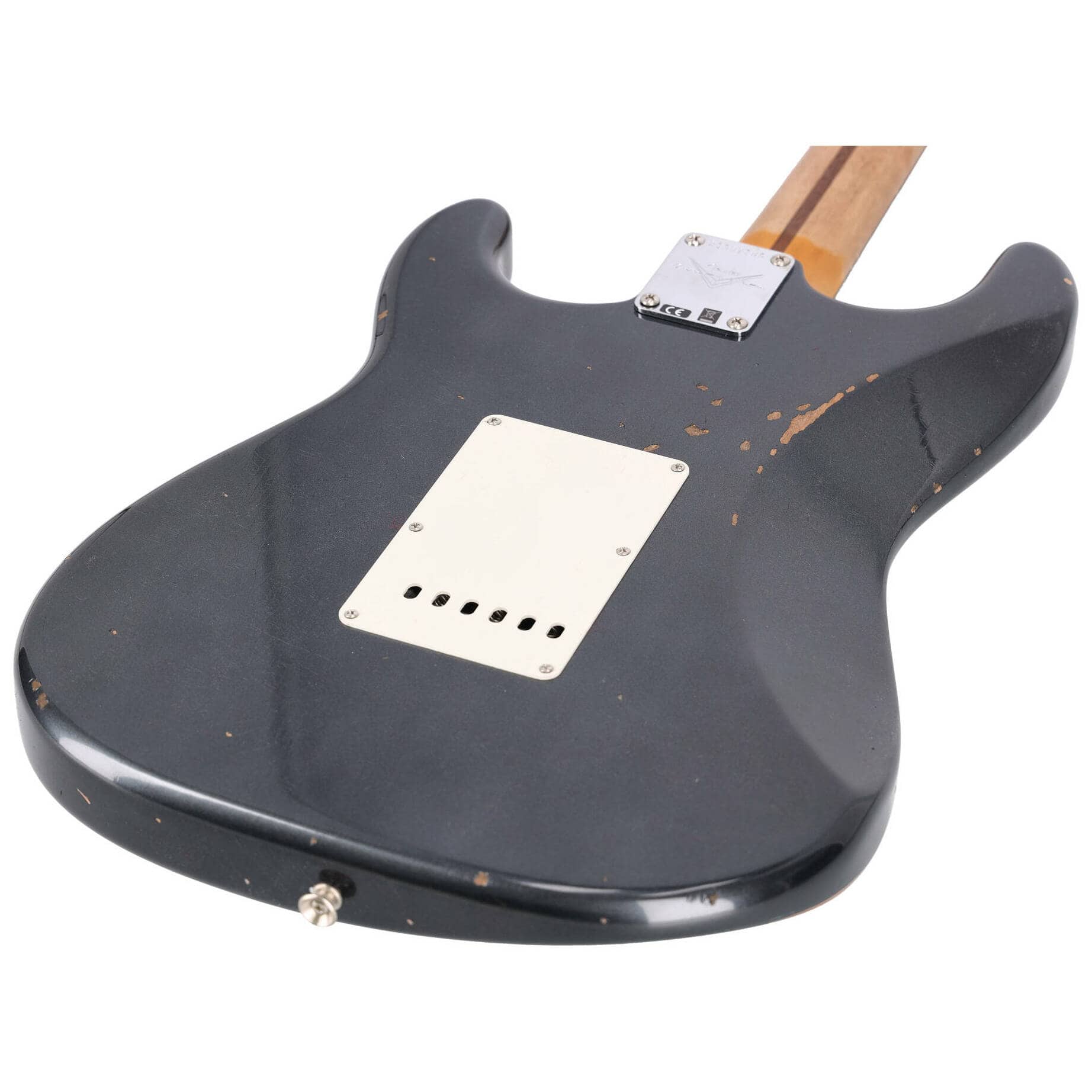 Fender Custom Shop 1963 Stratocaster Relic Aged Black Metallic 7