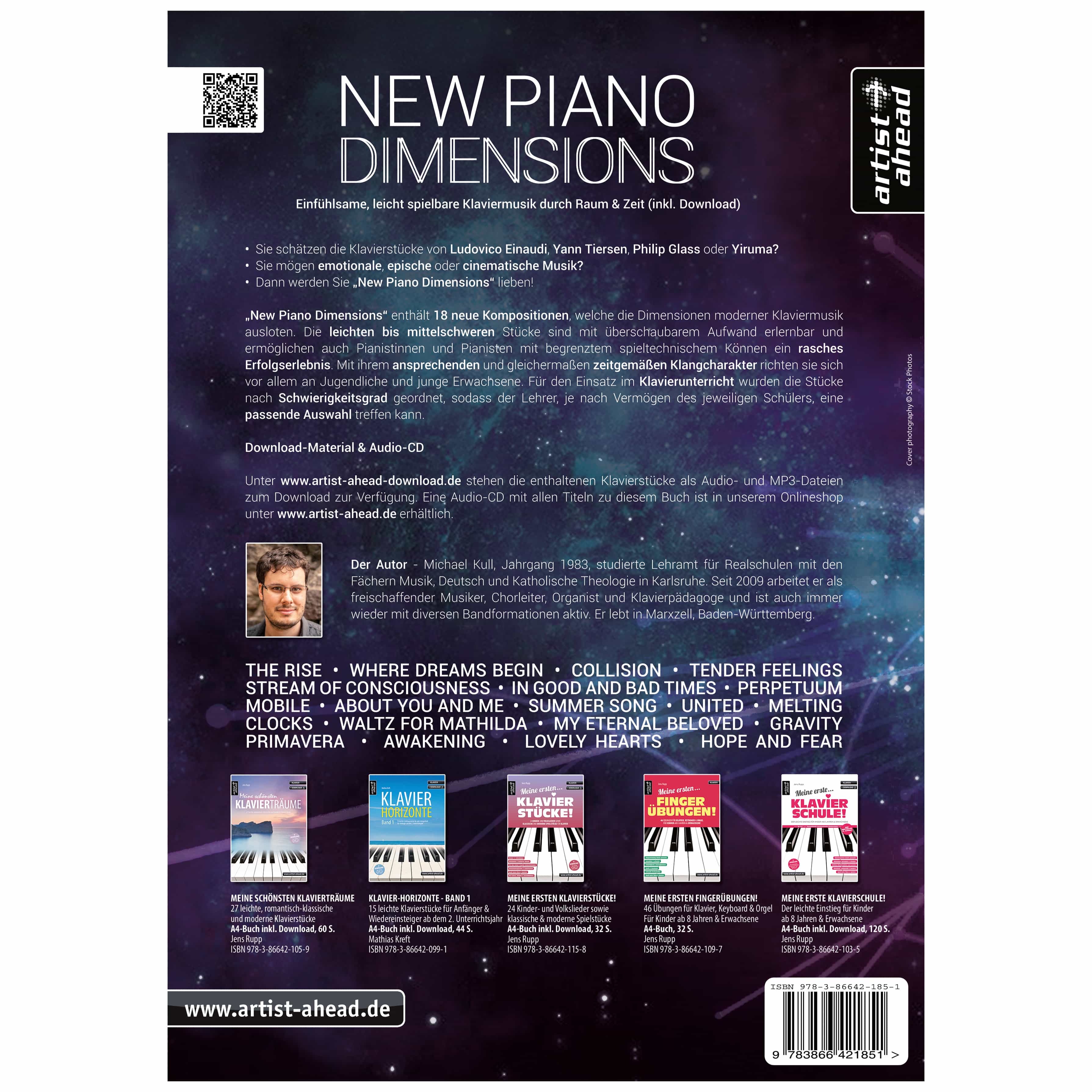 Artist Ahead New Piano Dimensions - Michael Kull 1