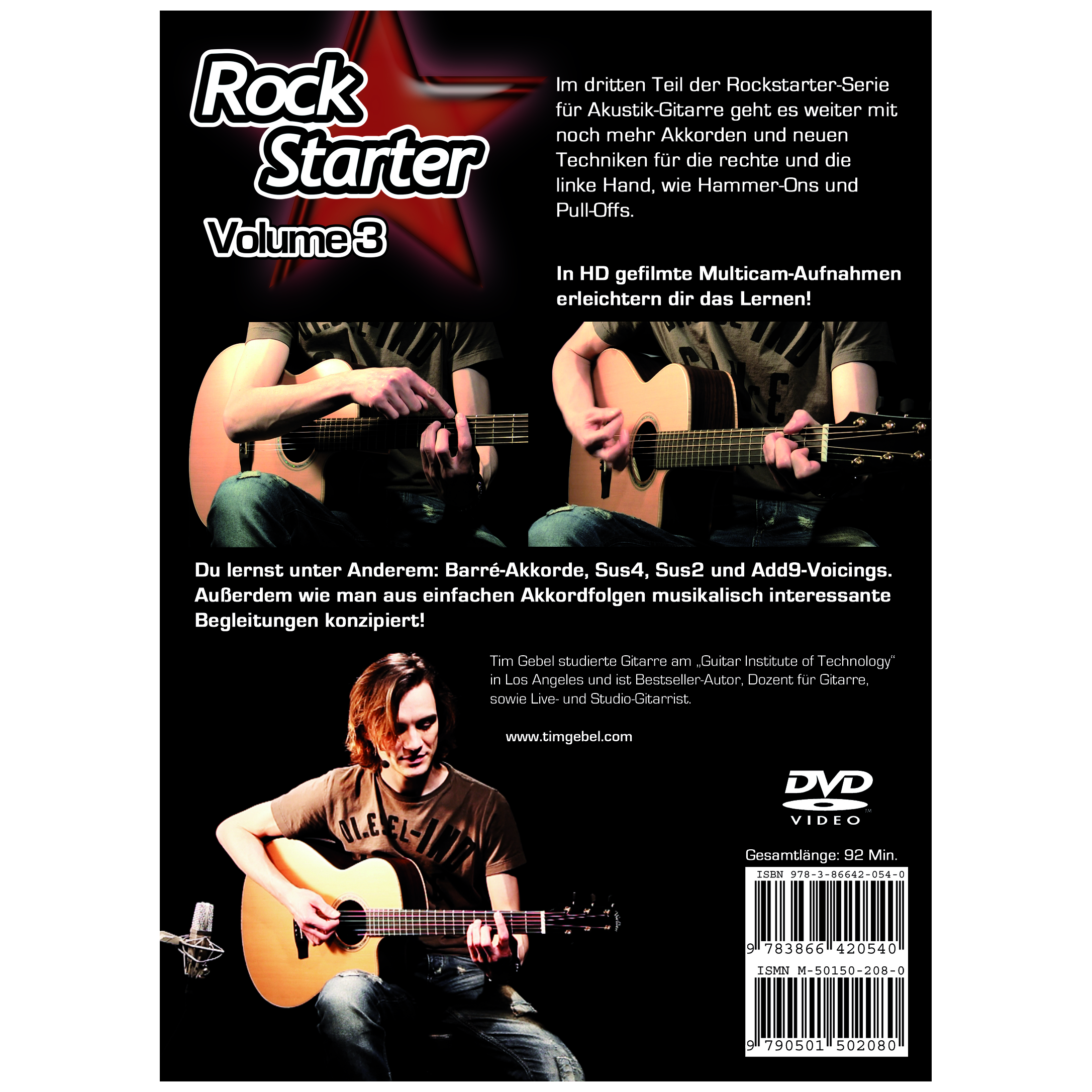Artist Ahead Rockstarter Vol. 3 - Akustikgitarre - Tim Gebel 1