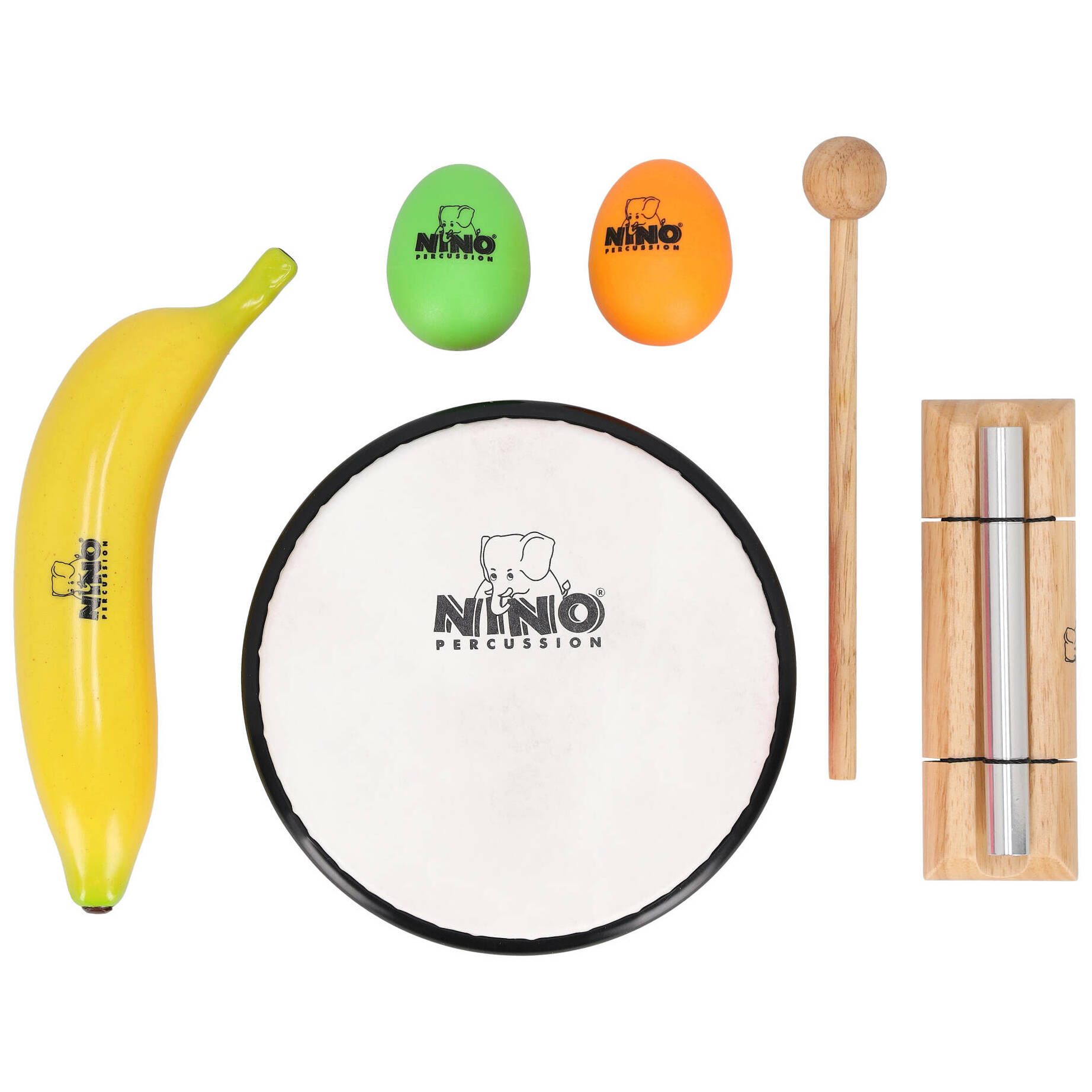 Nino Percussion NINO Percussion 5er Rhythmus Set für Kinder