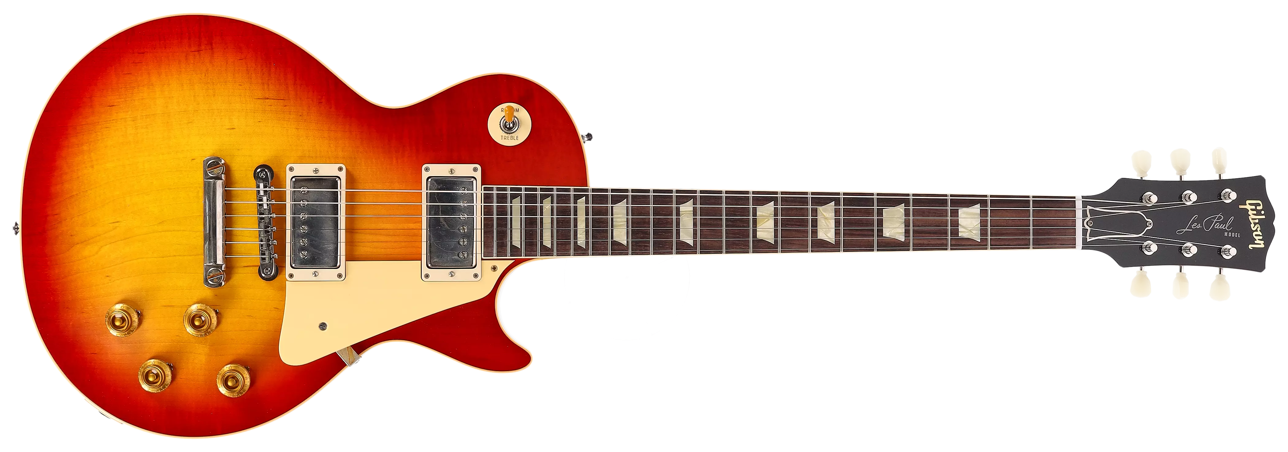 Gibson 1958 Les Paul Standard Reissue VOS Washed Cherry Sunburst #4 1