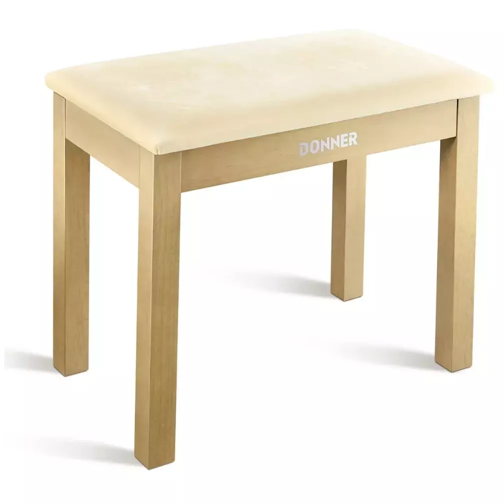 Donner Piano Bench Beige 1