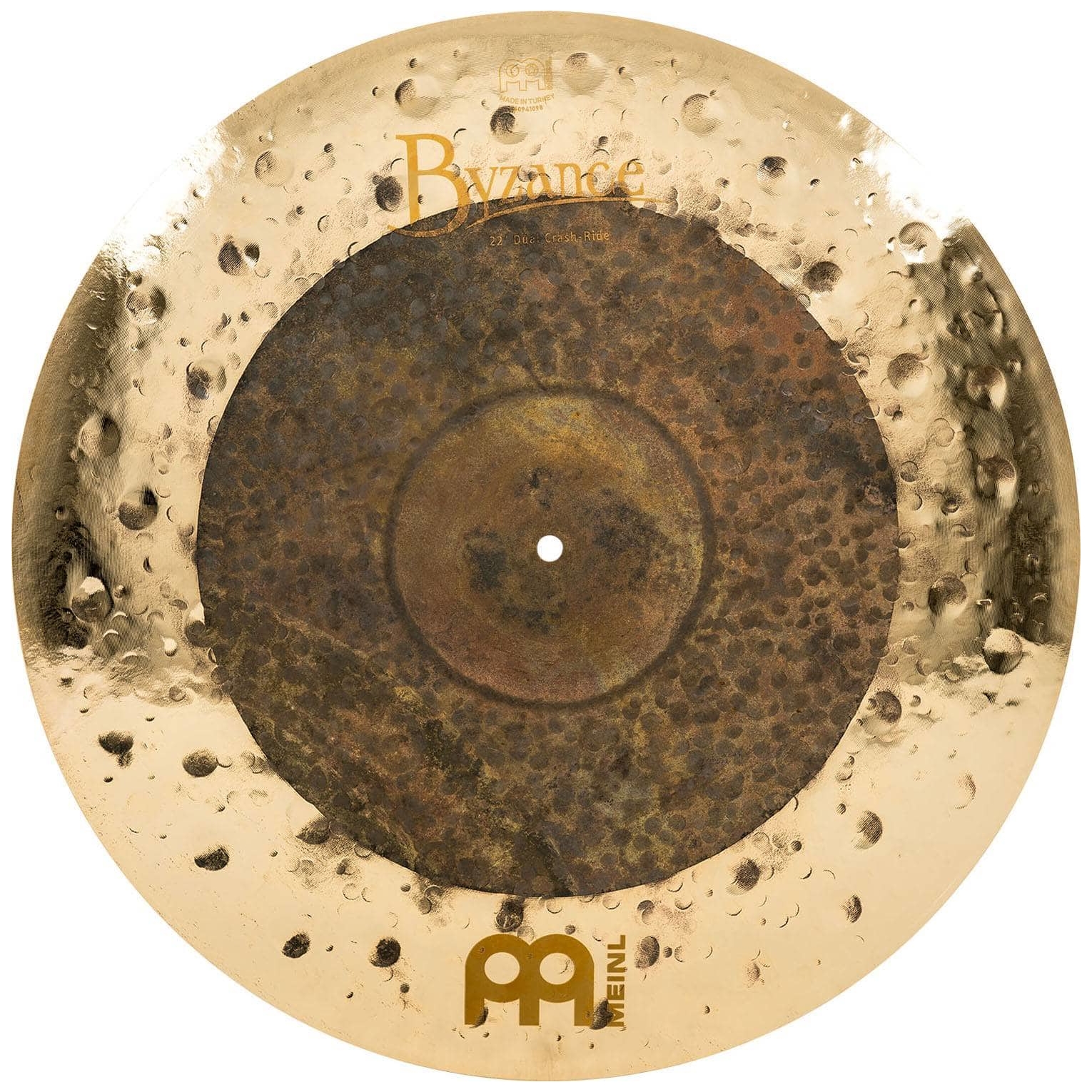 Meinl Cymbals - Meinl Cymbals B22DUCR - 22 Byzance Dual Crash-Ride