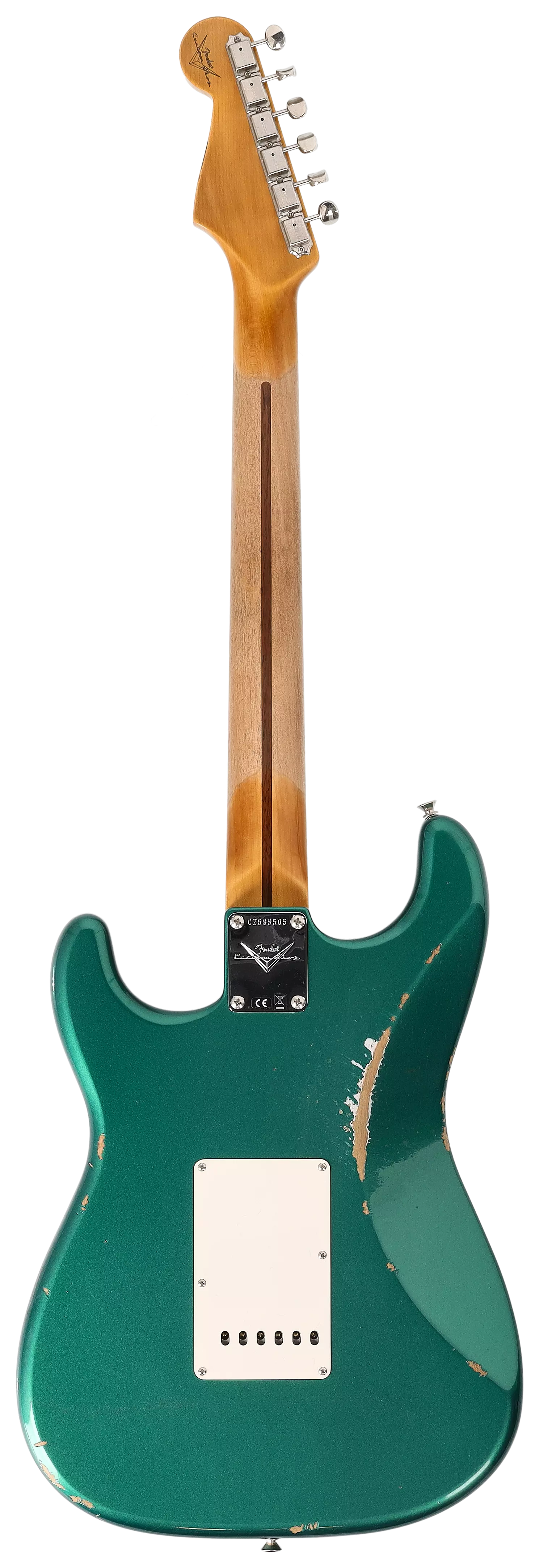 Fender Custom Shop 1963 Stratocaster Relic Aged British Racing Green Metallic #3 2