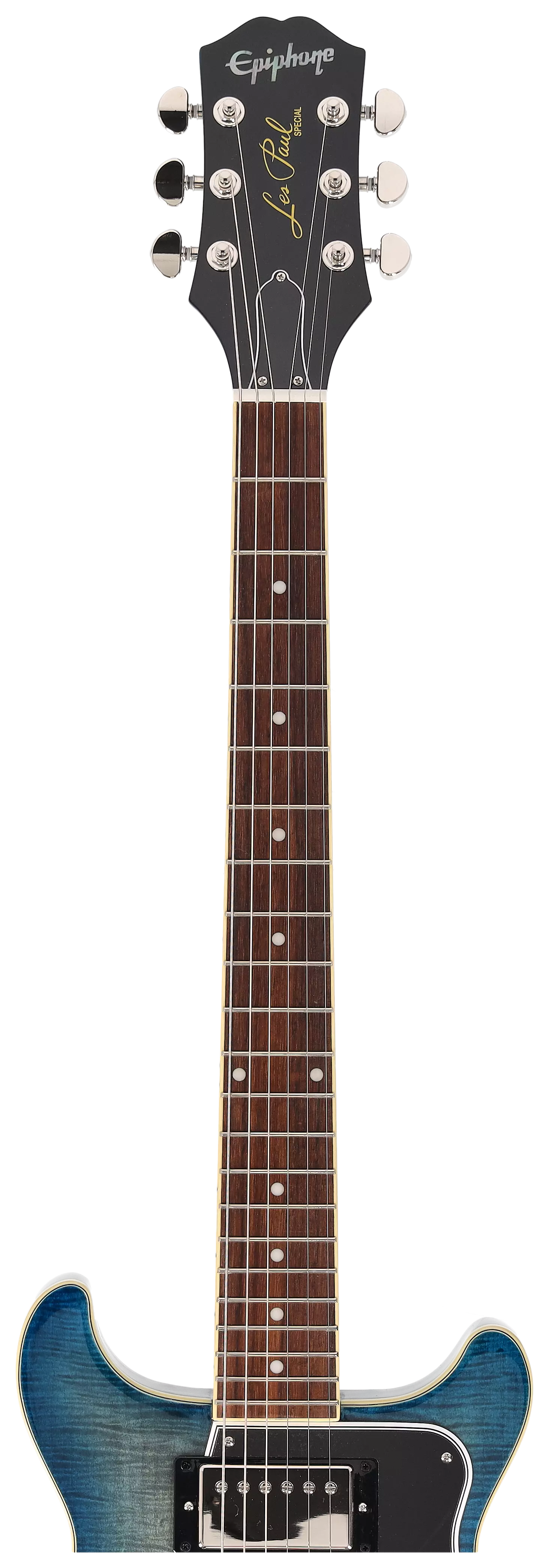 Epiphone Les Paul Special Double Cut Figured Ocean Water 9