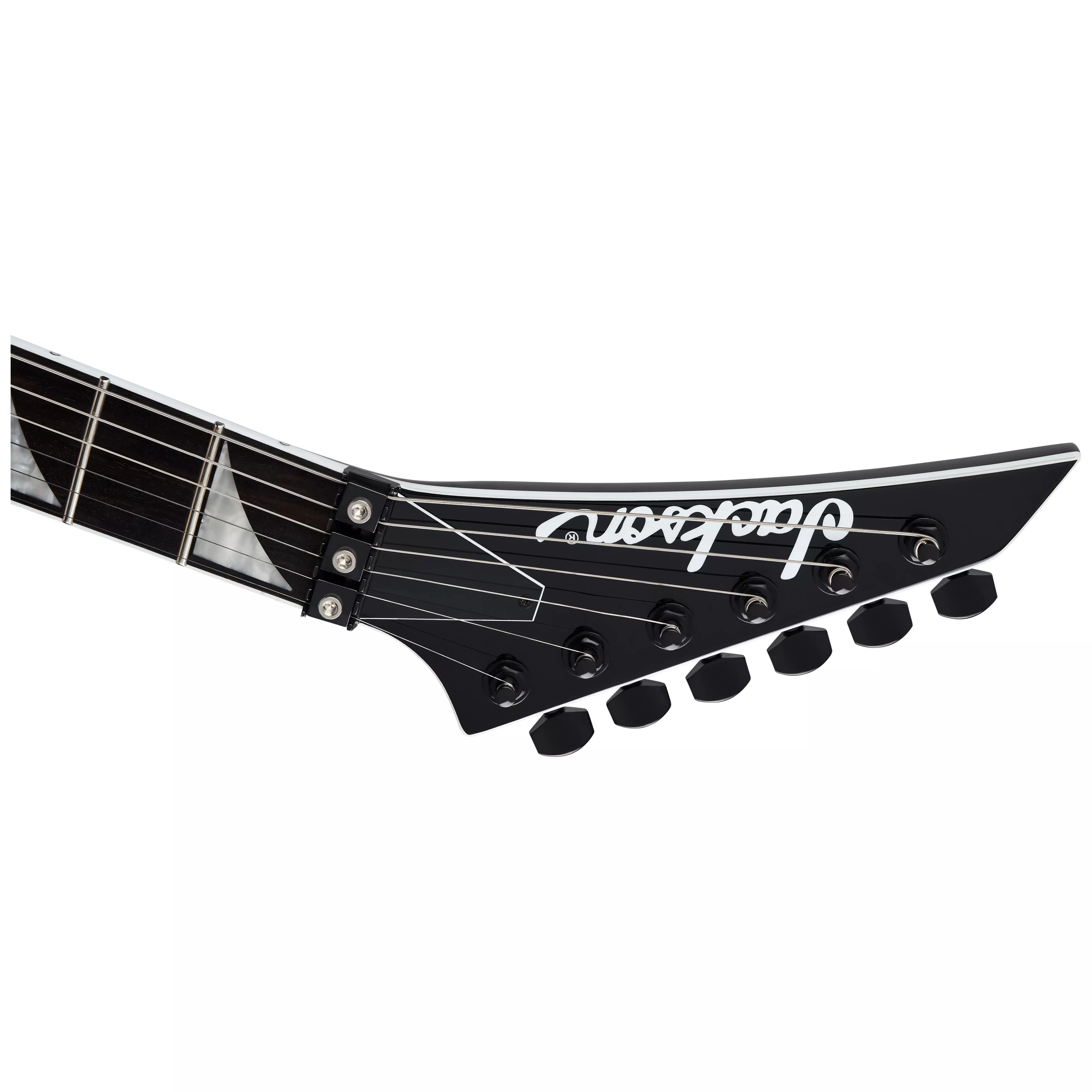 Jackson Pro Series Signature Wes Borland King V KV Black With White Bevels 4