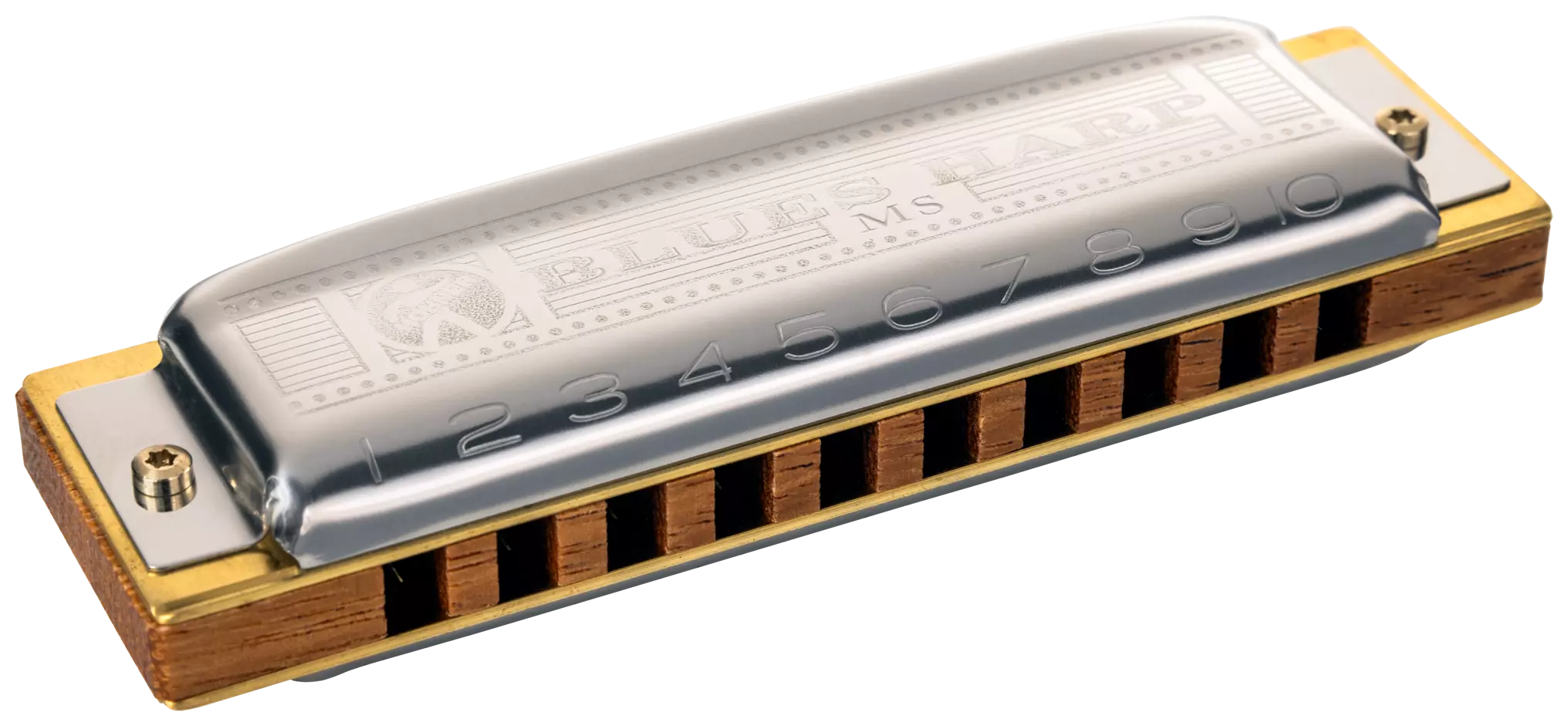 Hohner Blues Harp MS Bb-Mundharmonika