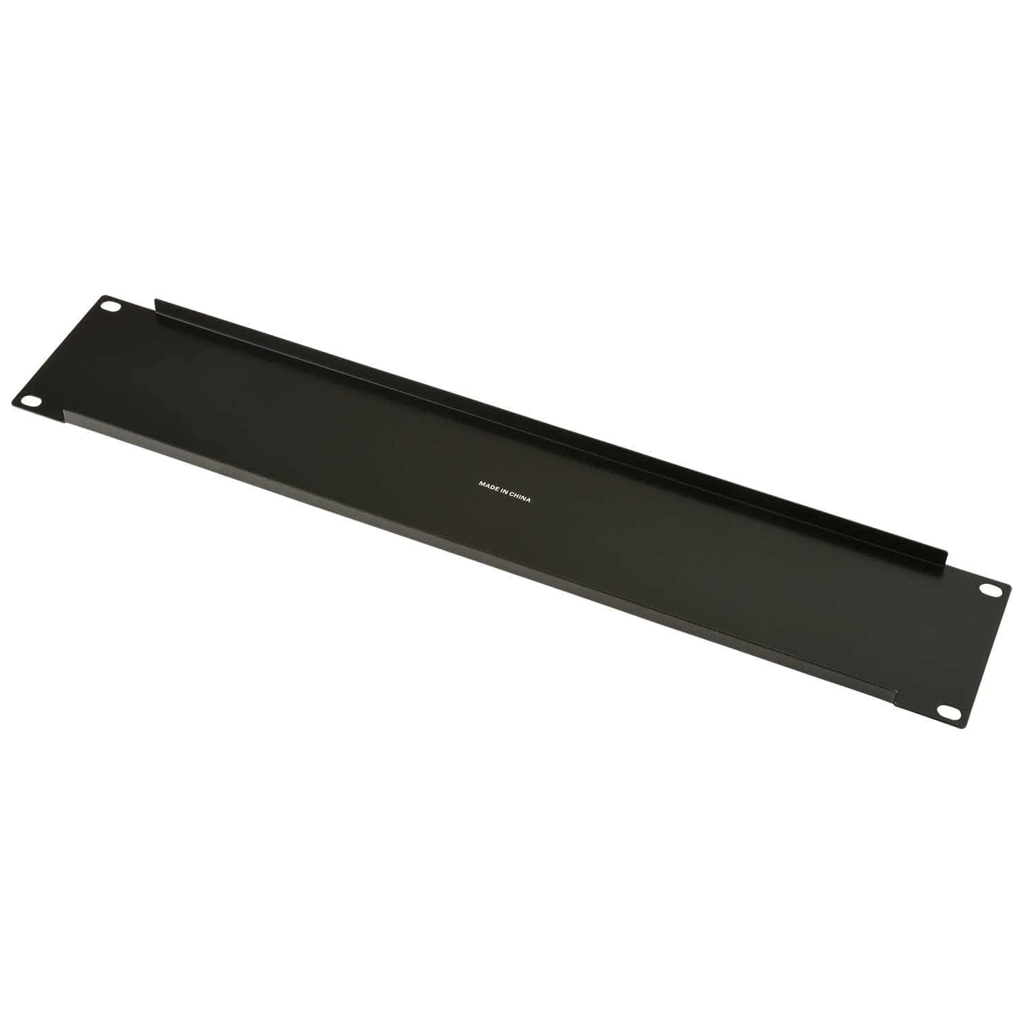 Stand Art - Stand Art Rackblende 2 HE U-form Stahl schwarz