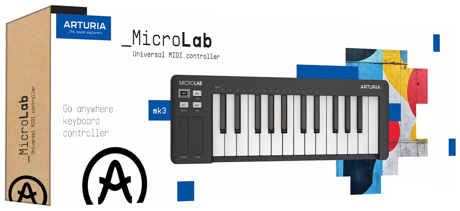 Arturia MicroLab Mk3 Black 7