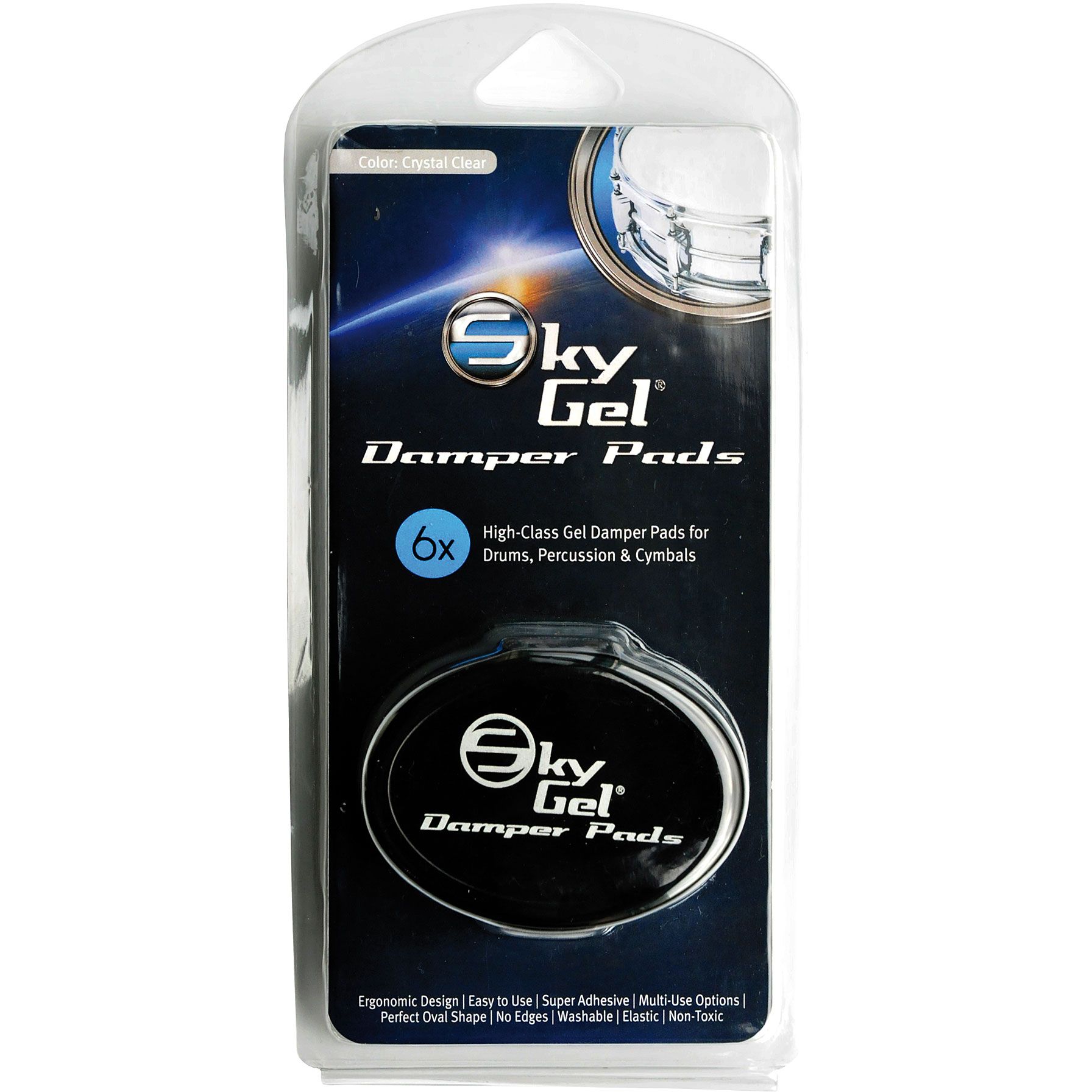  8 Crystal Clear Damper Pads 1
