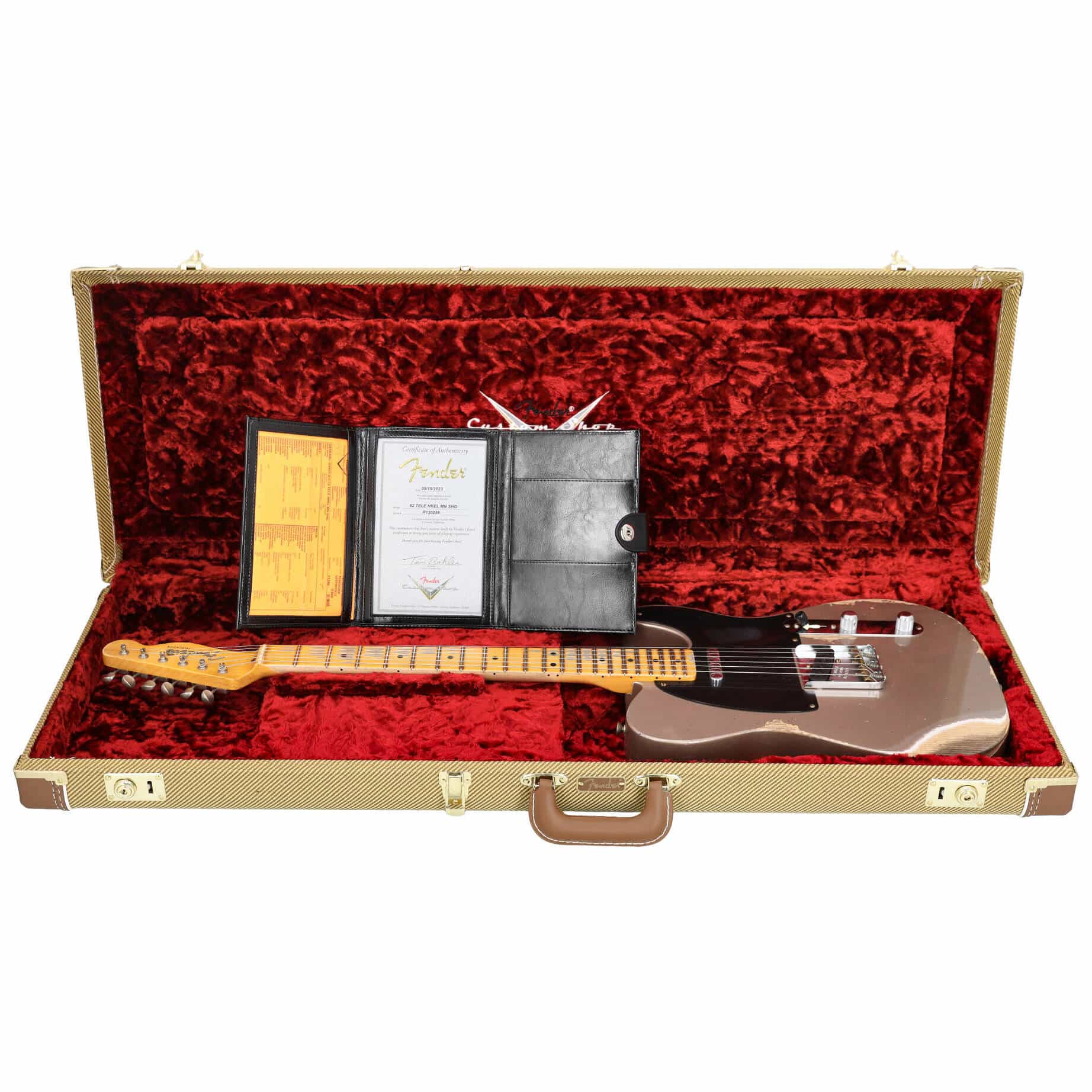 Fender Custom Shop 1952 Telecaster Sort Heavy Relic SHG#3 22