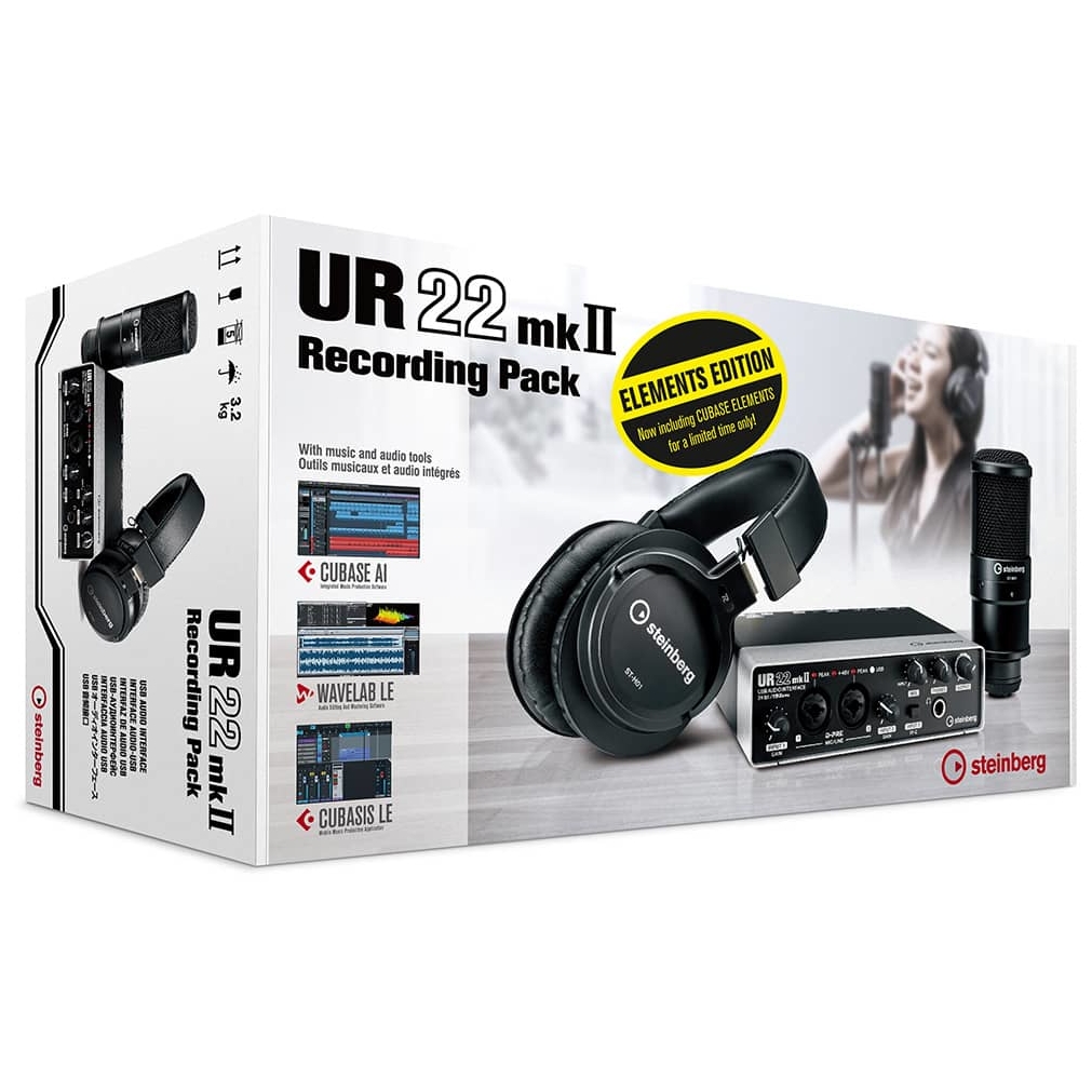 Steinberg UR22mkII Recording Pack Elements Edition