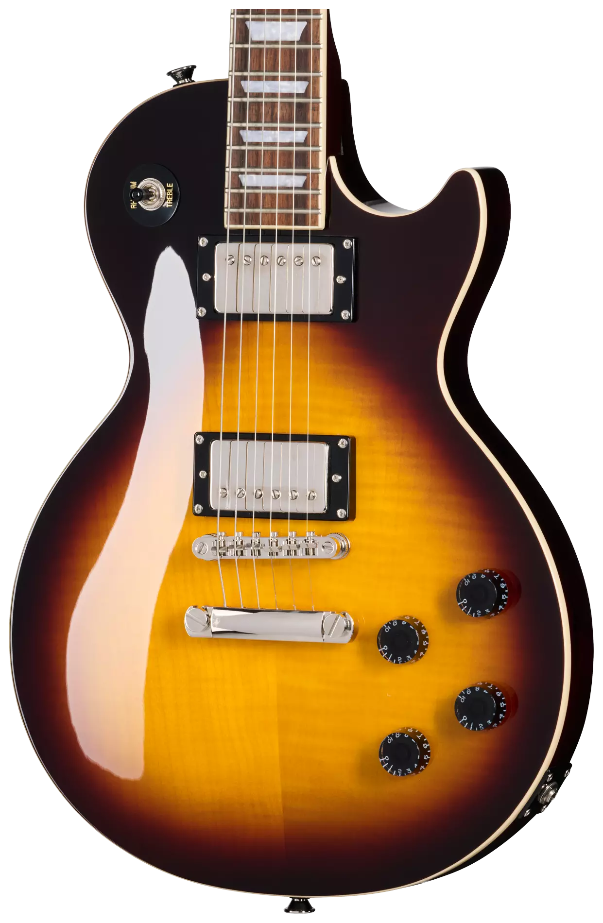 Epiphone Les Paul Tribute Plus Vintage Sunburst 3