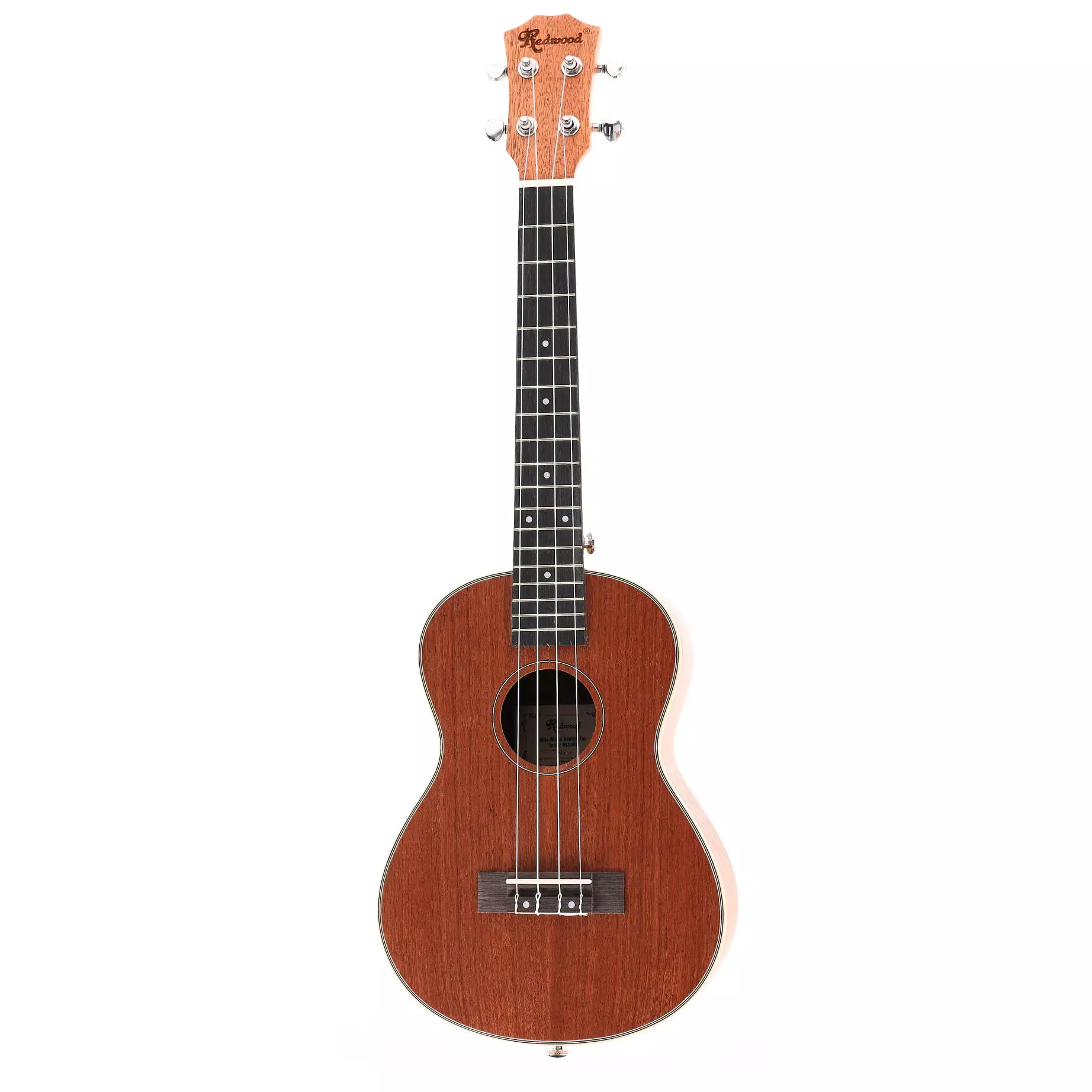 Redwood Hula-Maha Sapele Top Tenor Ukulele 6