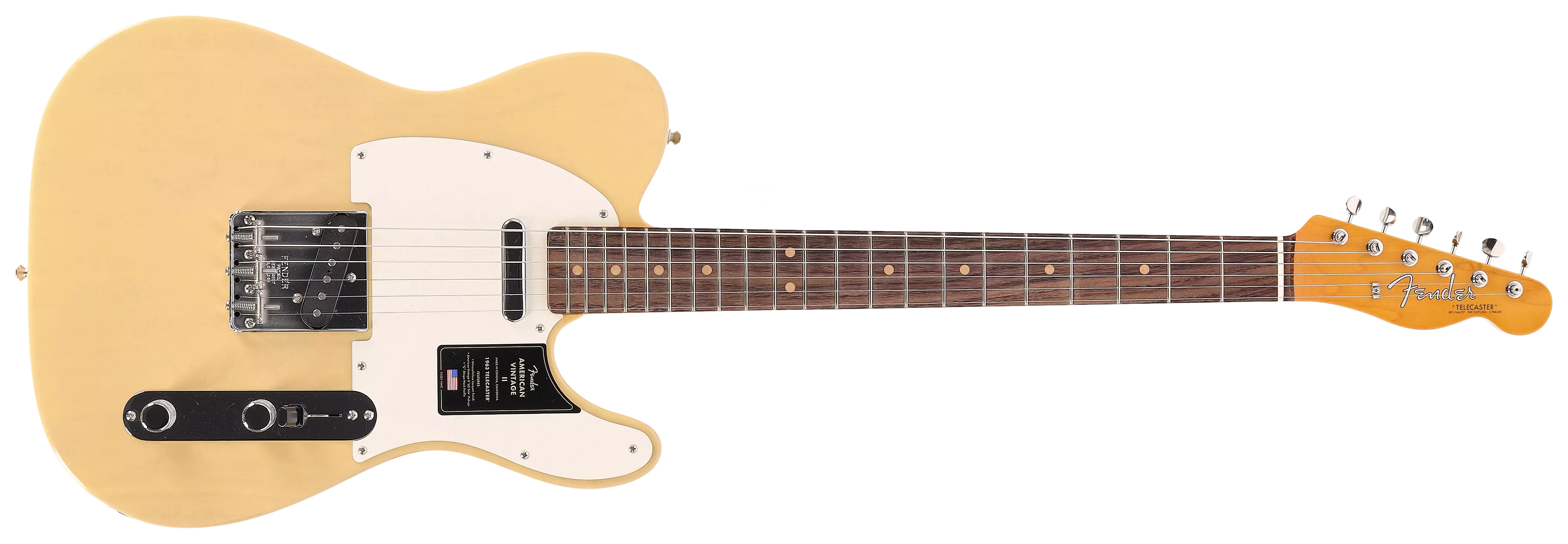Fender American Vintage II 1963 Telecaster RW VBL 1