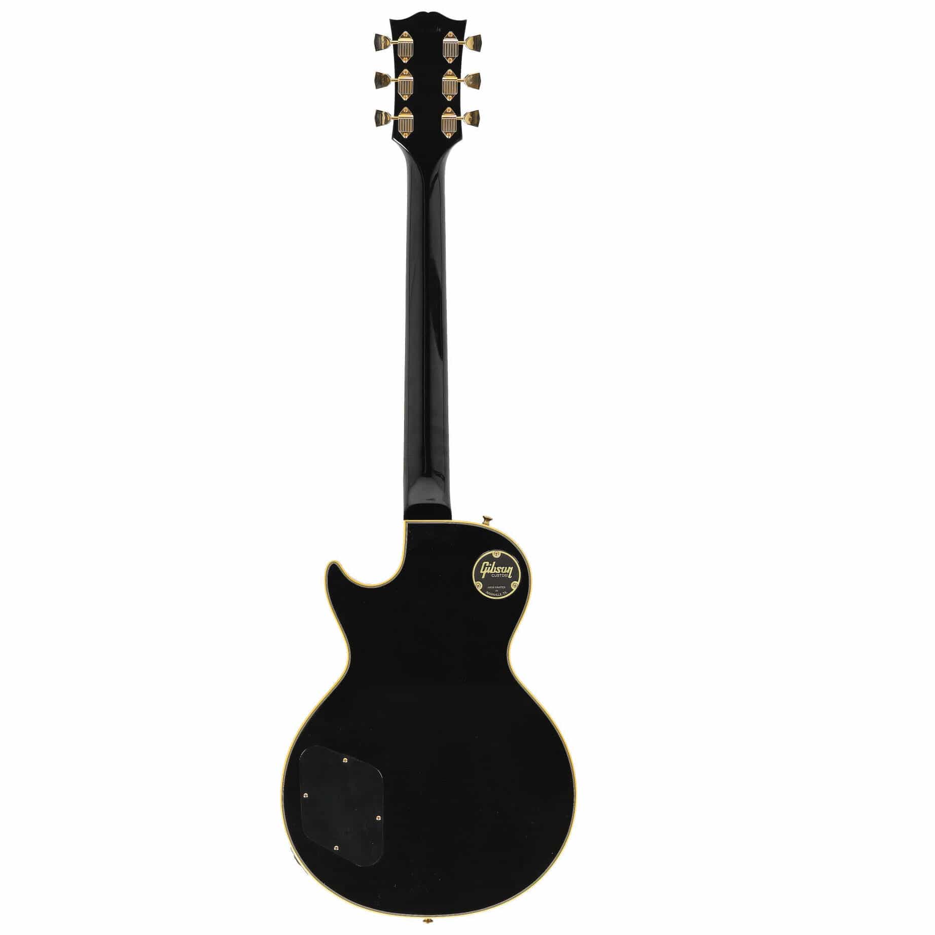 Gibson 1968 Les Paul Custom Reissue Ultra Light Aged Ebony Murphy Lab 2