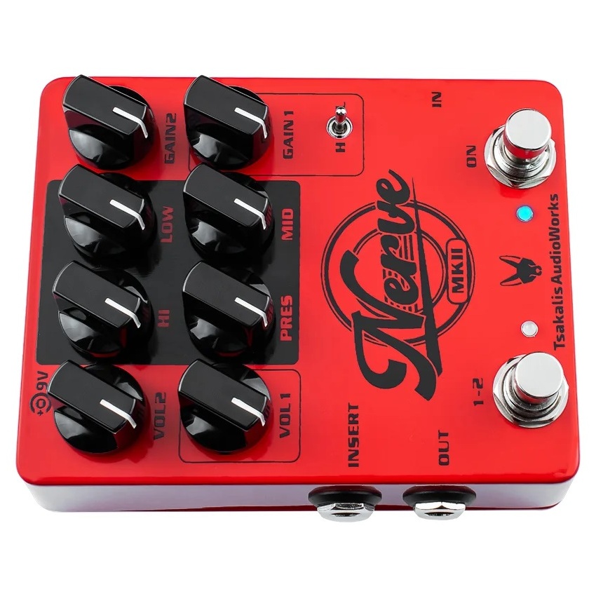 Tsakalis AudioWorks Nerve MKII Touch Sensitive High Gain Distortion 3