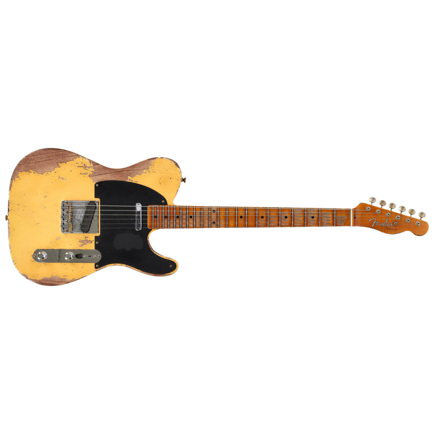 Fender LTD Custom Shop 53 Telecaster Super Heavy Relic Aged Nocaster Blonde 1