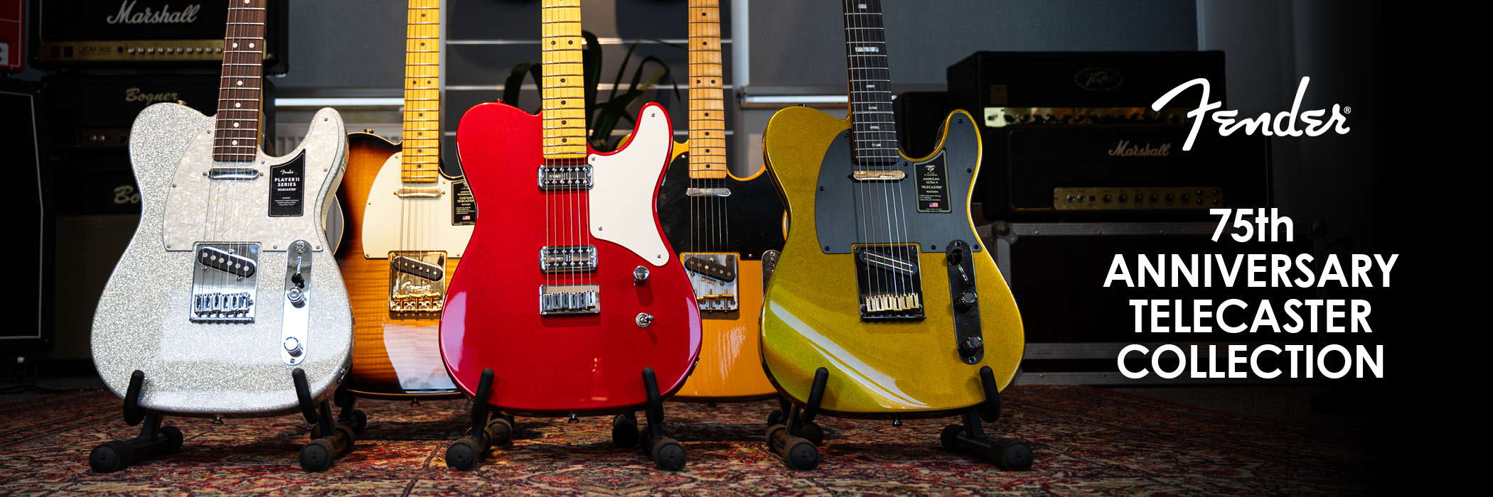Banner für Fender 75th Anniversary Collection