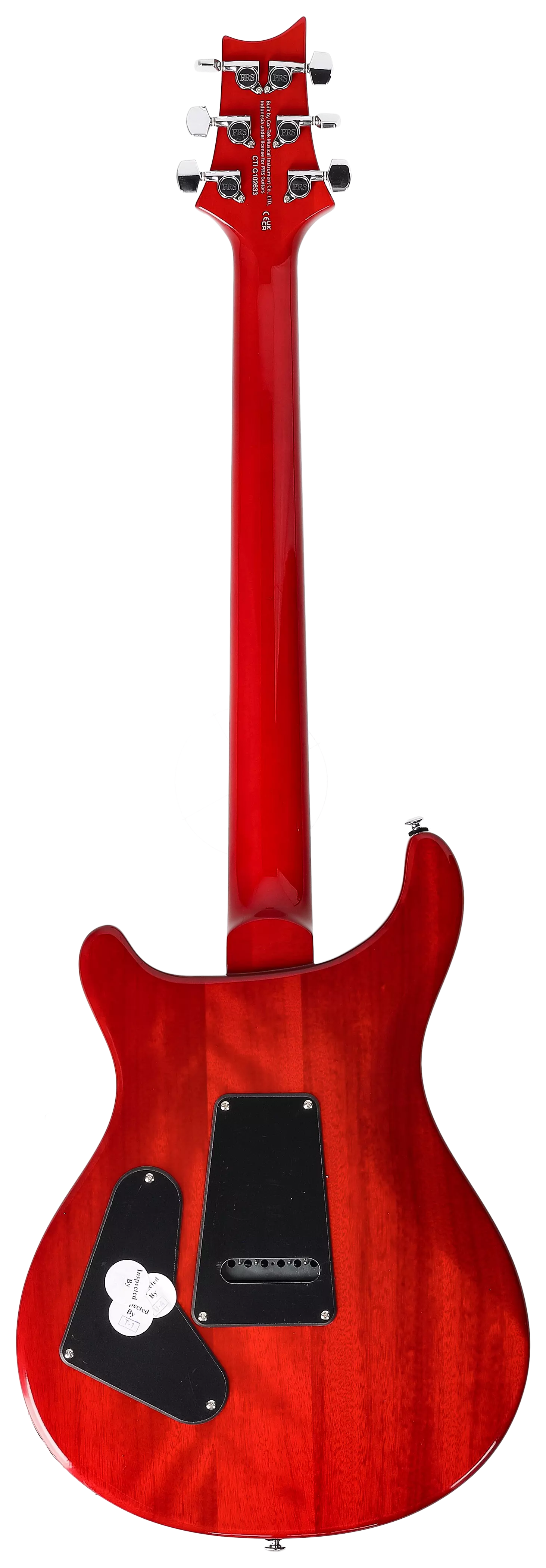 PRS SE Custom 24 Charcoal Cherry Burst 2