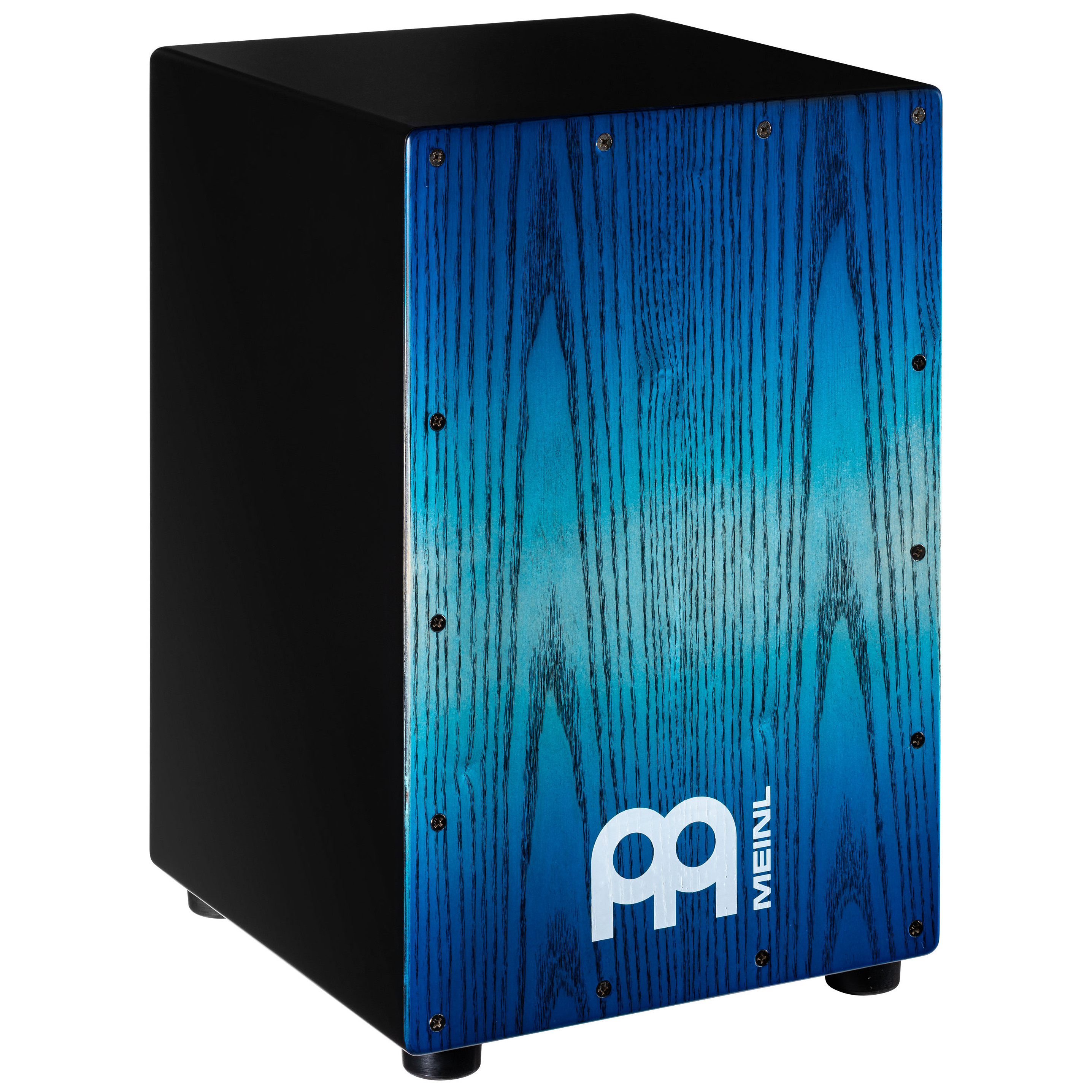 Meinl Percussion MCAJ100BK-PBF - Headliner® Series Snare Cajon, Pacific Blue Fade 