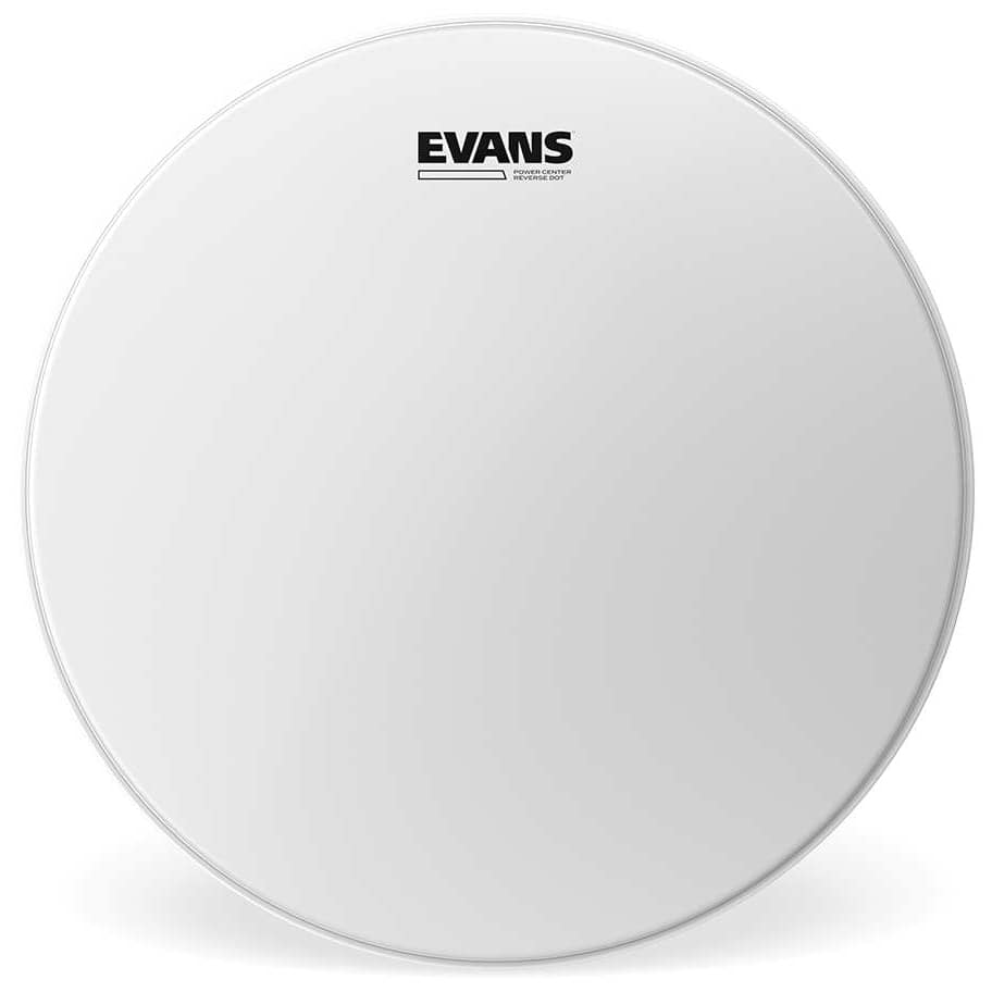 Evans B14G1RD - Power Center Reverse Dot Snare Fell - 14 Zoll - Coated