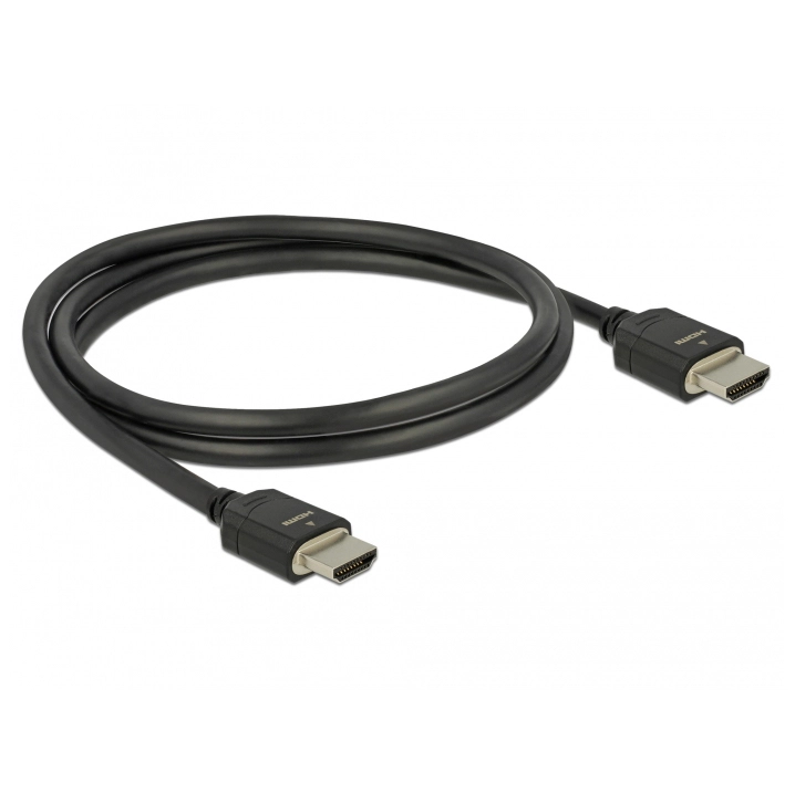 Delock High Speed HDMI Kabel 48Gbps 8K 60Hz 2m 1