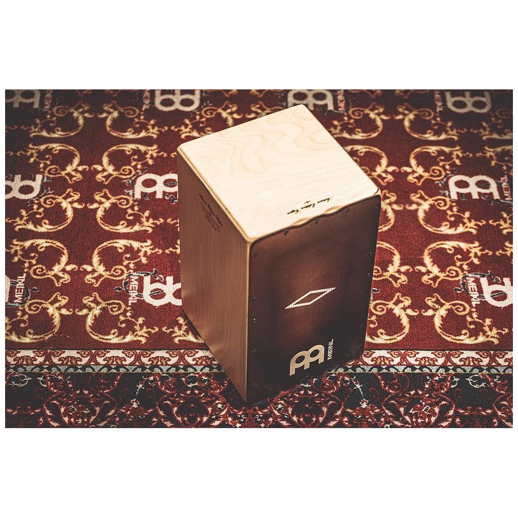 Meinl Percussion - Meinl Percussion AESLEYB - Artisan Edition Cajon Soleá Line, Ebony Burst - 3