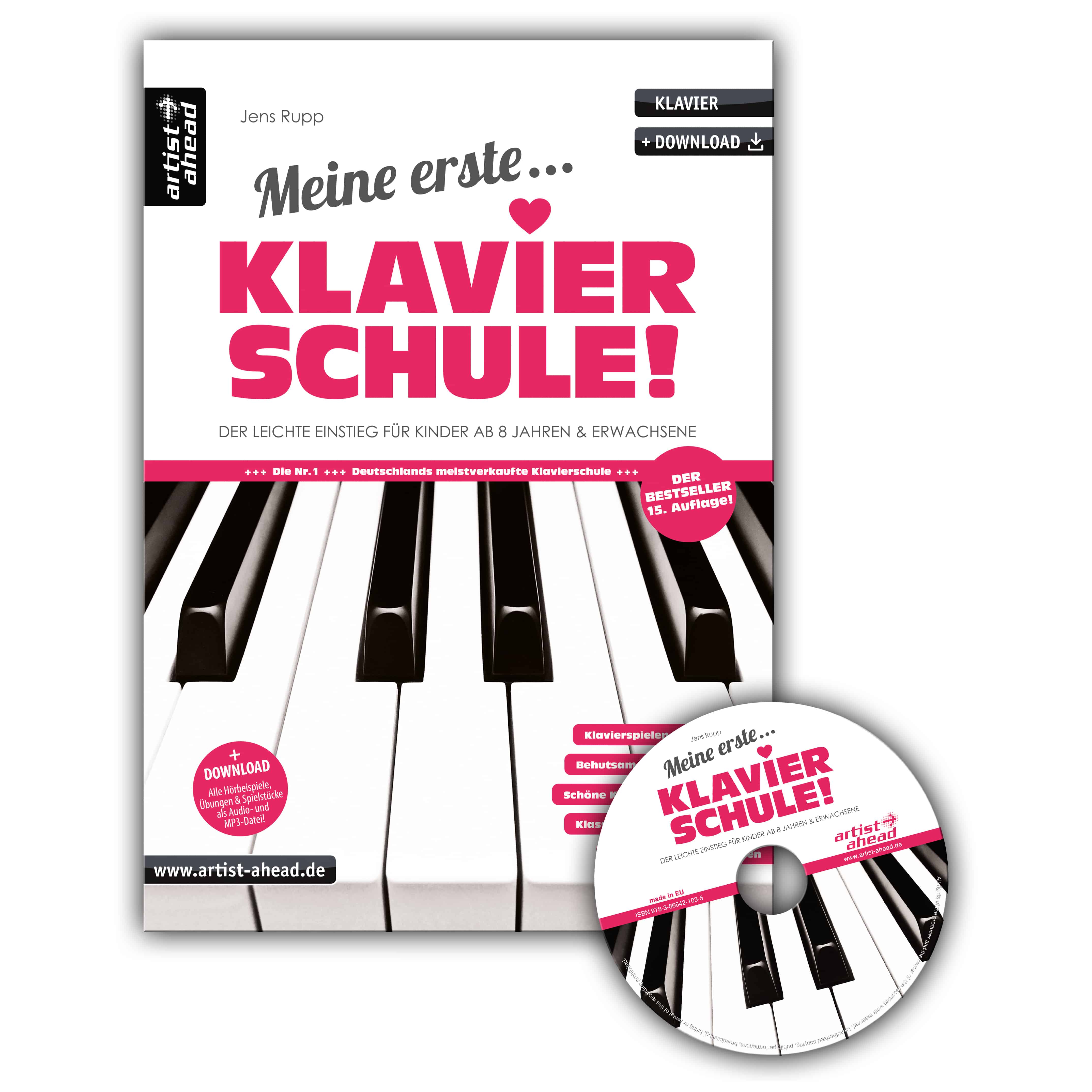 Artist Ahead Meine erste Klavierschule! inkl. CD - Jens Rupp