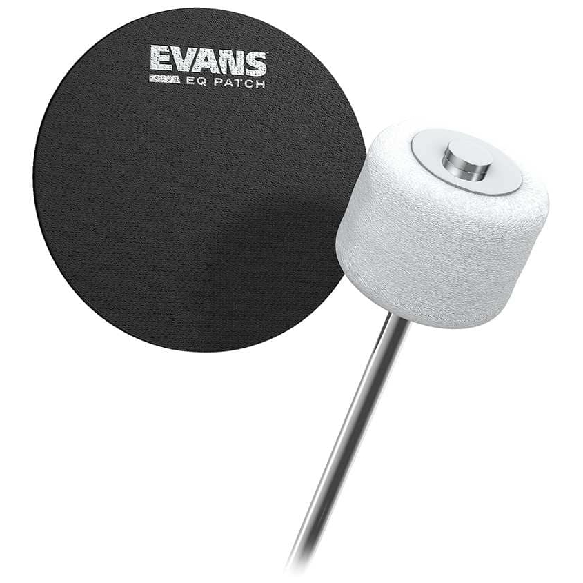 Evans EQPB1 - Evans EQ Single Pedal Patch - Black Nylon