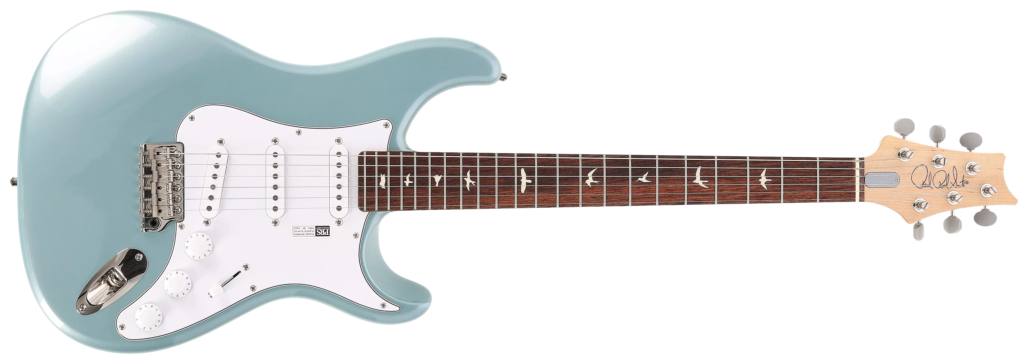PRS John Mayer JM Silver Sky Polar Blue 1