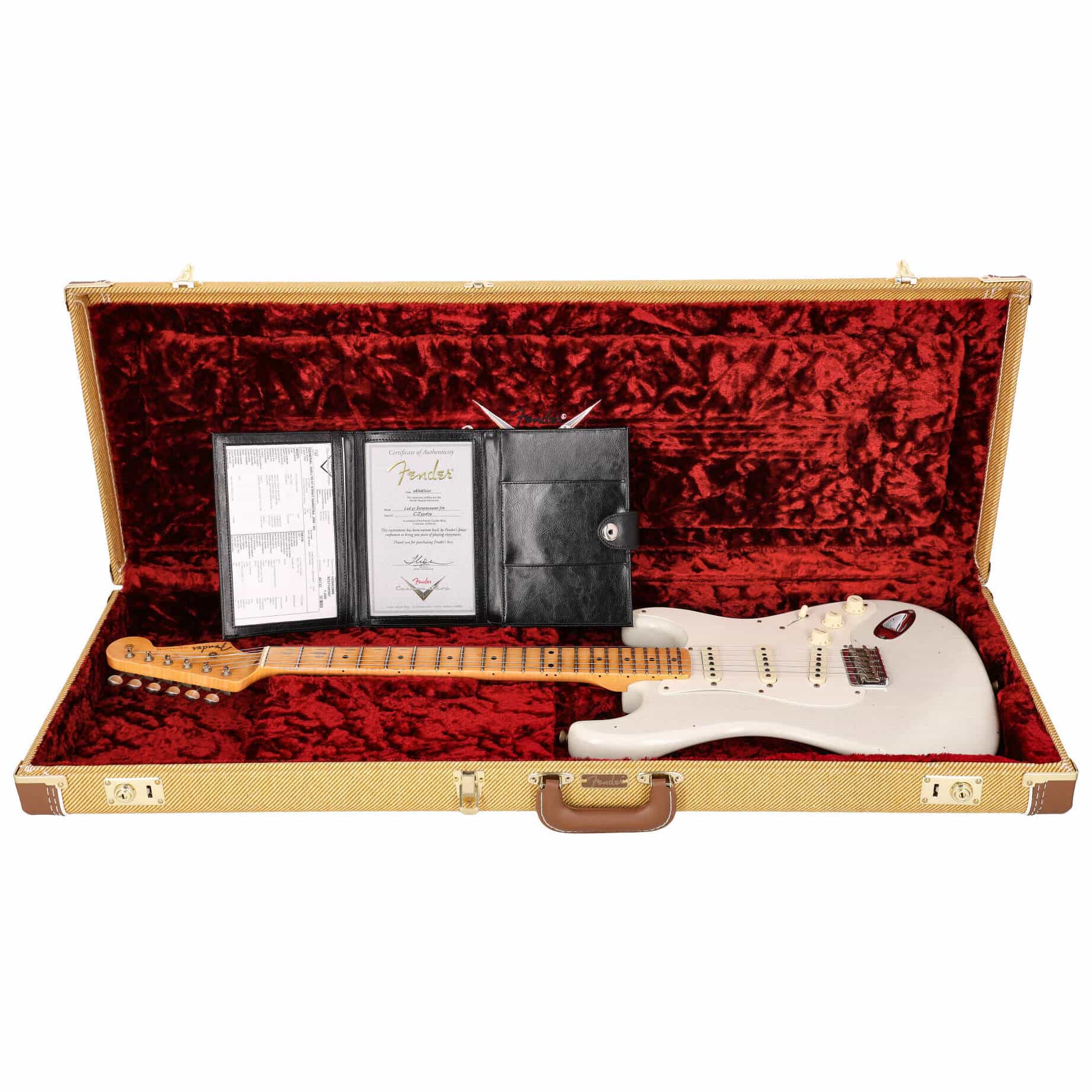 Fender LTD Custom Shop 1957 Stratocaster HT JRN India Ivory 10
