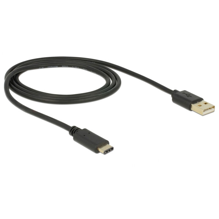 Delock - Delock USB 2.0 Kabel Typ-A zu Type-C - 1 Meter