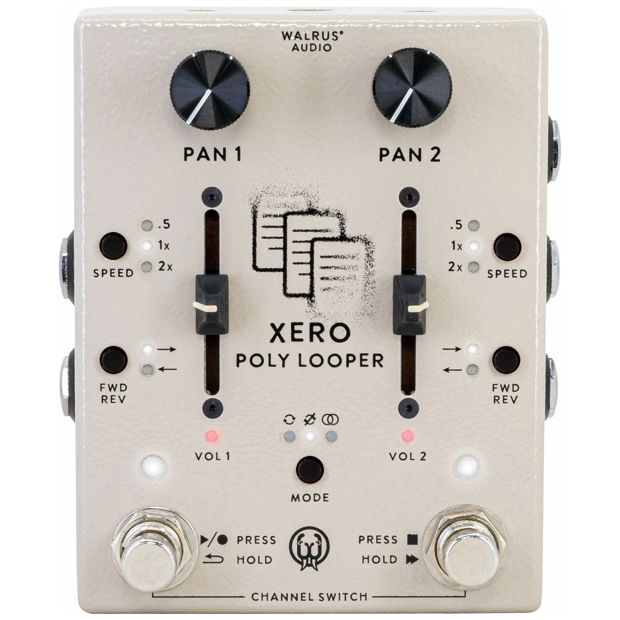 Walrus Audio Xero Polylooper Cream