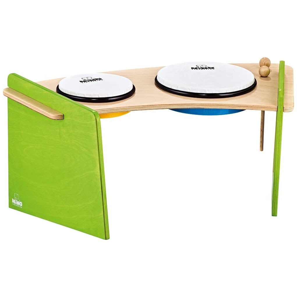 Nino Percussion Hand Drum Pair With Stand