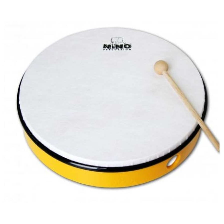 Nino Percussion - Nino Percussion NINO6Y - 12 Zoll ABS Hand Drum, Yellow