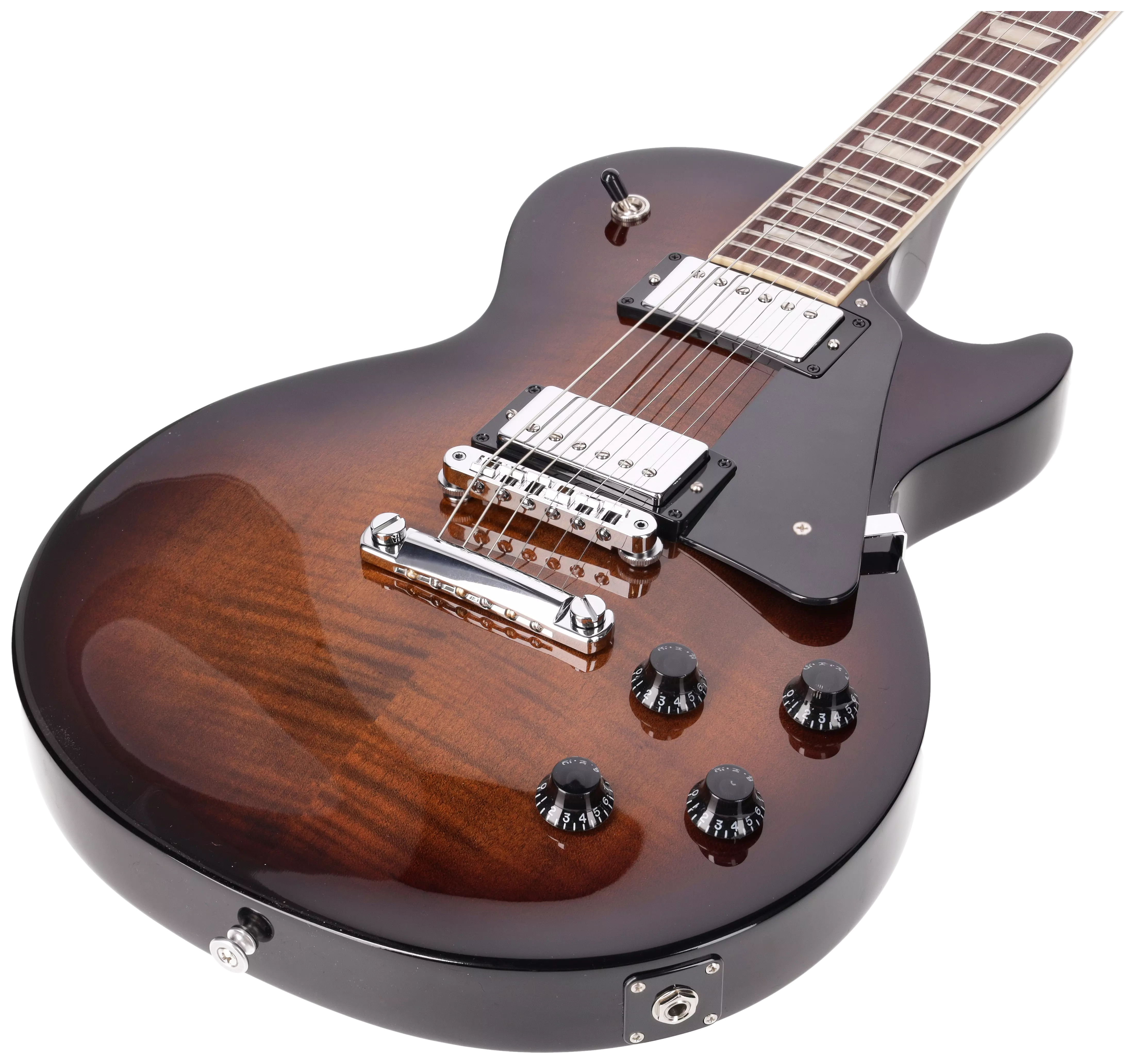 Gibson Les Paul Studio Figured Smokehouse Burst 5