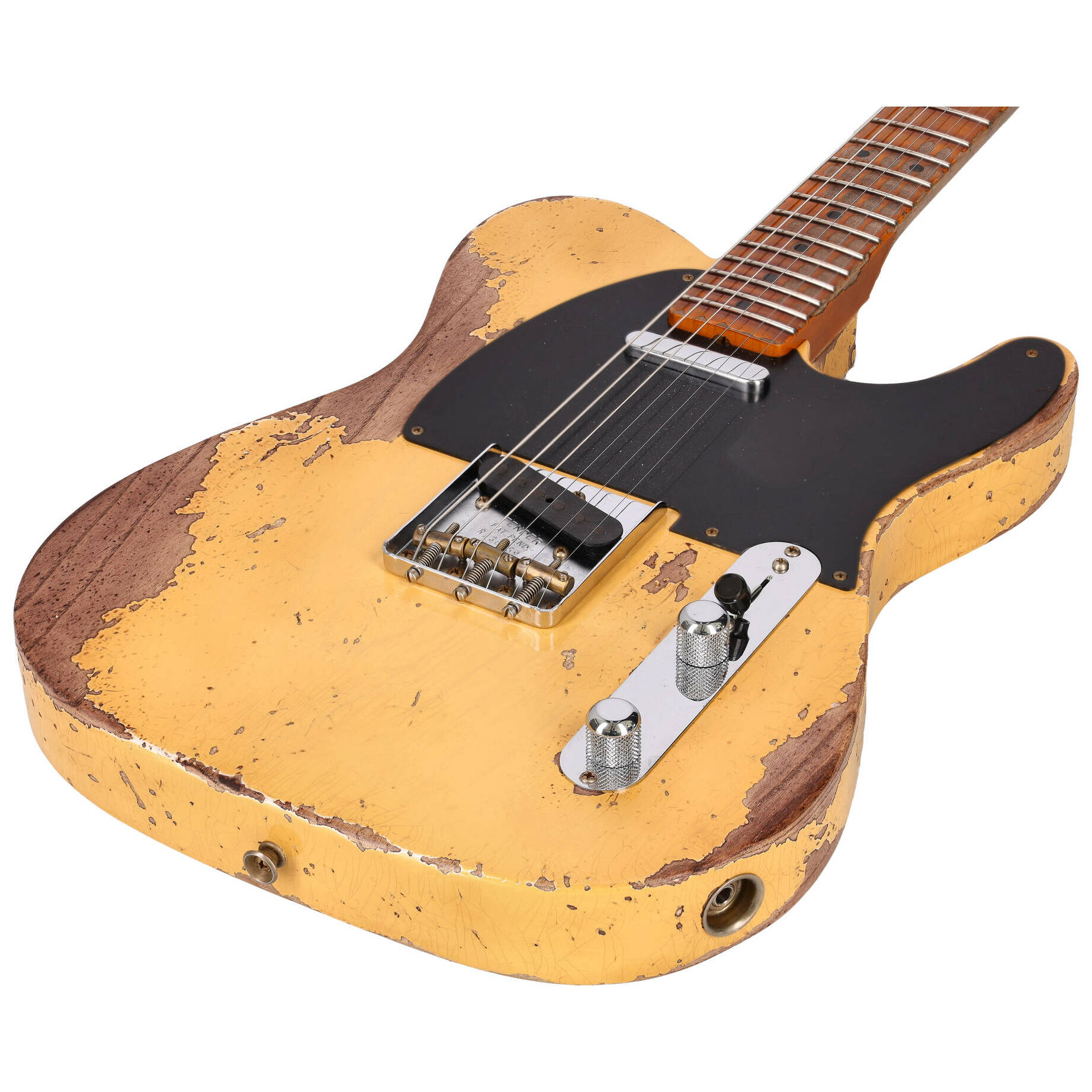 Fender LTD Custom Shop 53 Telecaster Super Heavy Relic Aged Nocaster Blonde 7