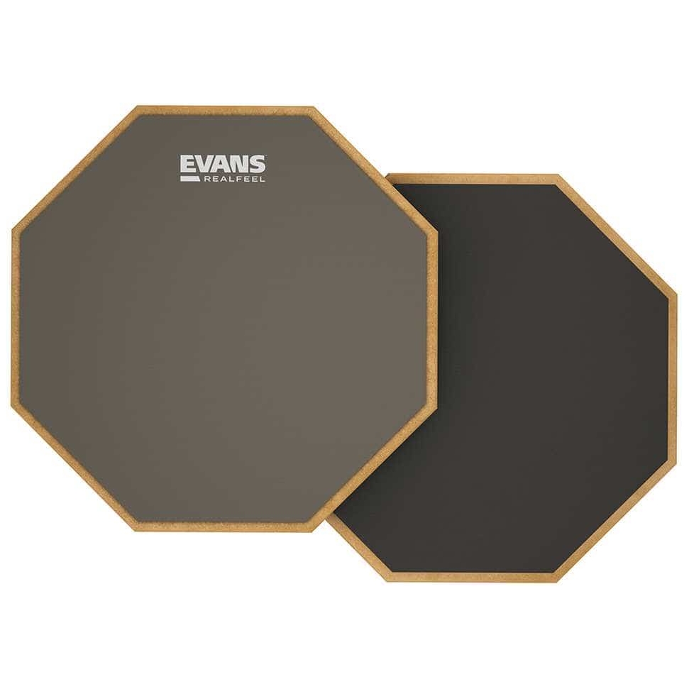 Evans - Evans RF12D - RealFeel by Evans - Two-Sided Practice Pad - 12 Zoll