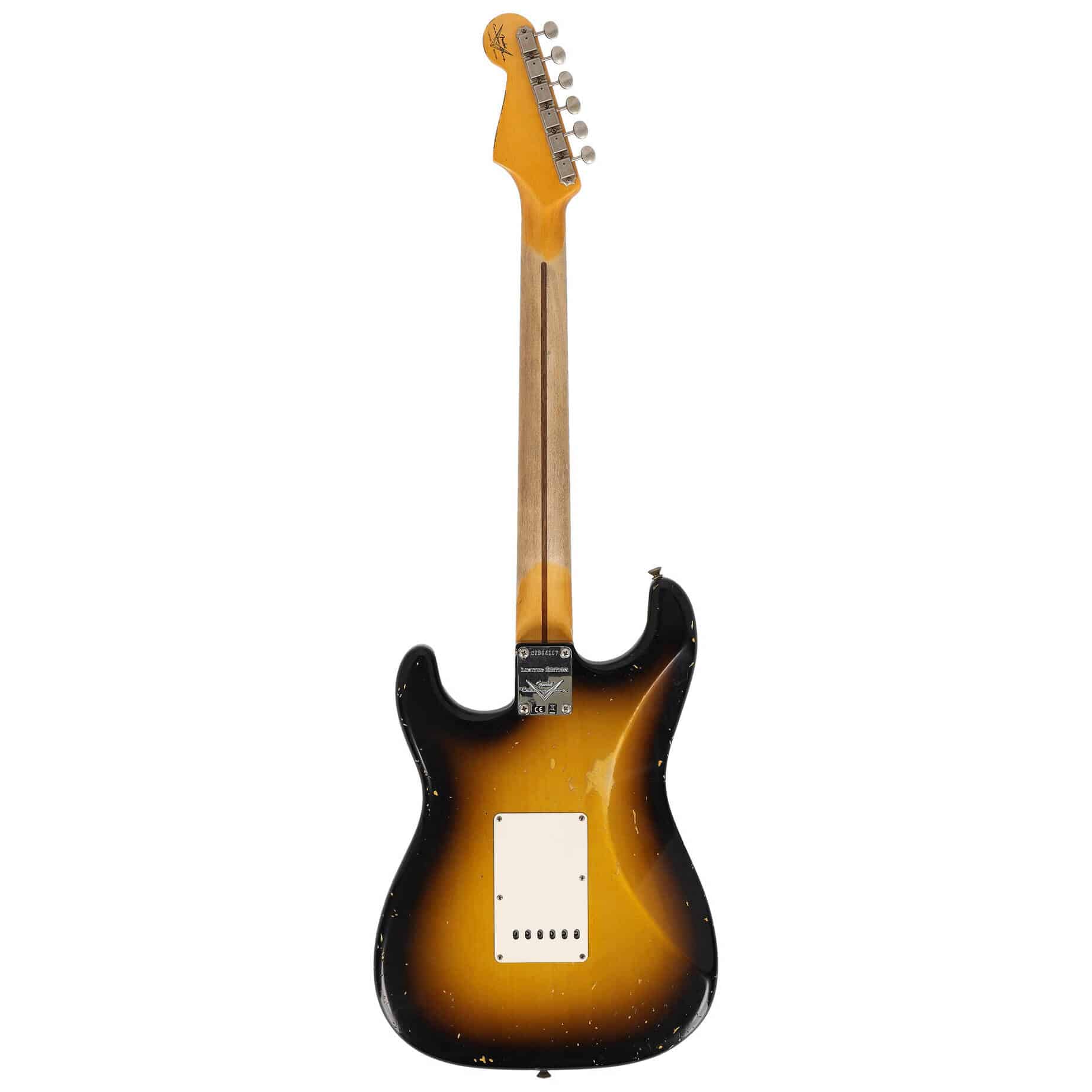 Fender LTD Custom Shop 57 Stratocaster Relic Wide-Fade 2-Color Sunburst 6